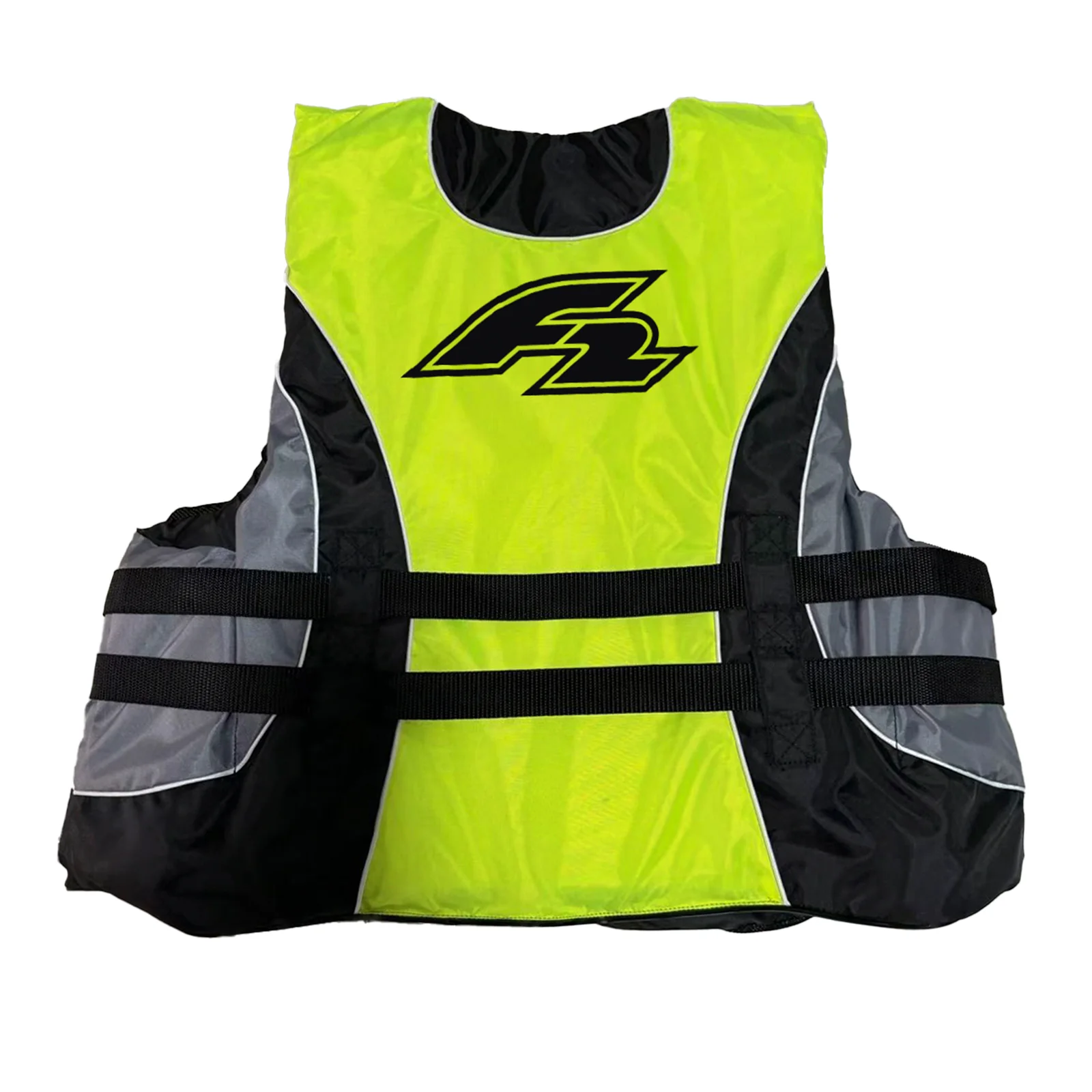 F2  SUP Weste Protection Vest Auftriebsweste Schwimmweste XS Gelb - Image 2