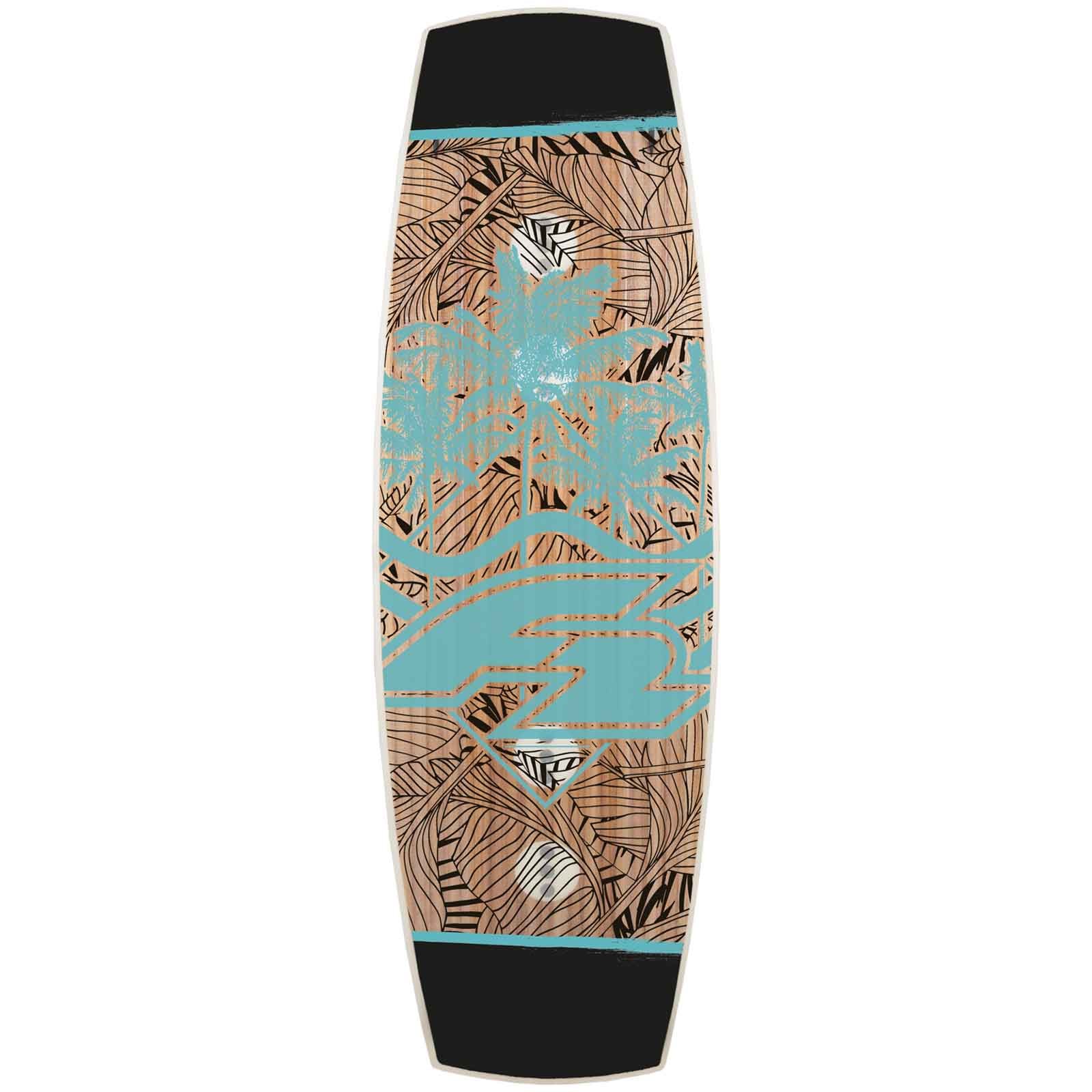 F2 Wakeboard Coast Wood 147 cm Aqua - Image 4