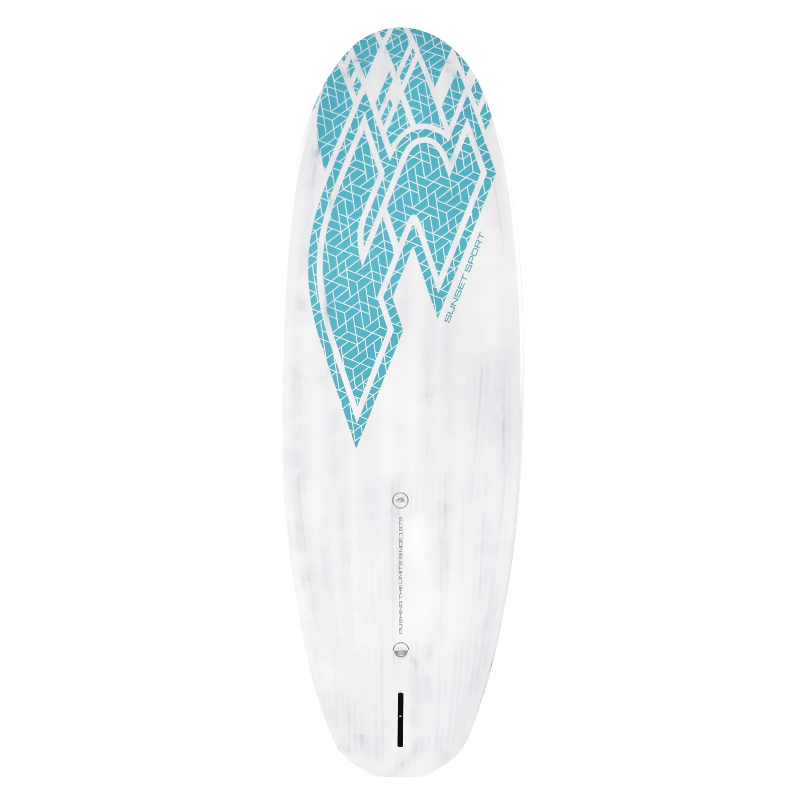 F2  Windsurfboard Sunset Sport 126 l Weiss/Blau - Image 2
