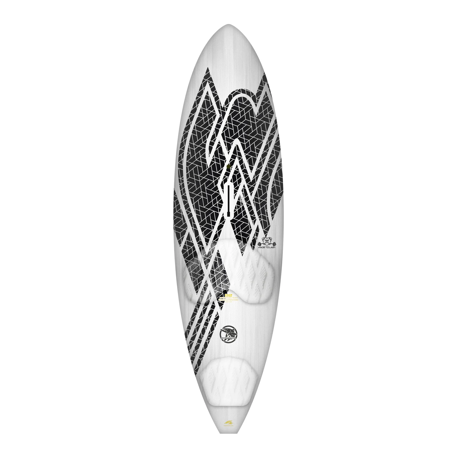 F2  Windsurfboard Wave Comp  82L Weiss - Image 2