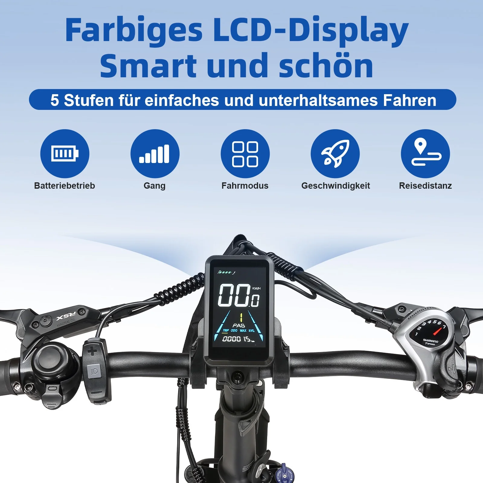 F6 20" 48V 250W Hinterradmotor 70Nm Drehmoment 48V18Ah Akku 120-140km Reichweite Faltbares E-Bike mi - Image 28