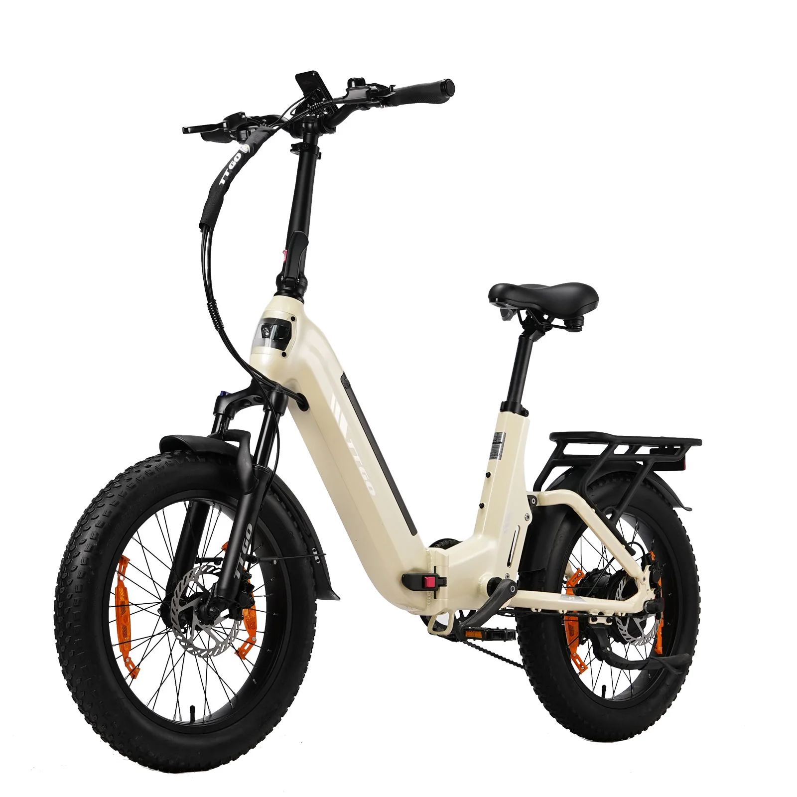 F7 20" 48V 250W Hinterradmotor 70Nm 48V15Ah Akku 100-120km Reichweite E-Bike mit Vollfederung - Image 3