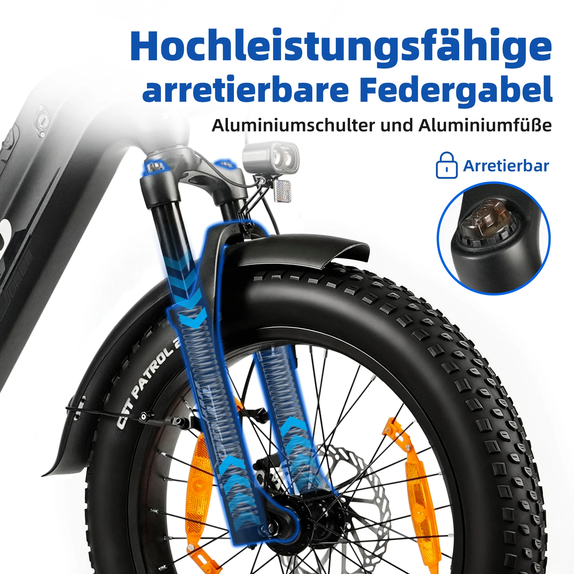F8 20" 250W Hinterradmotor 70Nm 48V18Ah Akku 140km Reichweite Carbon-E-Bike mit Momentensensor - Image 14