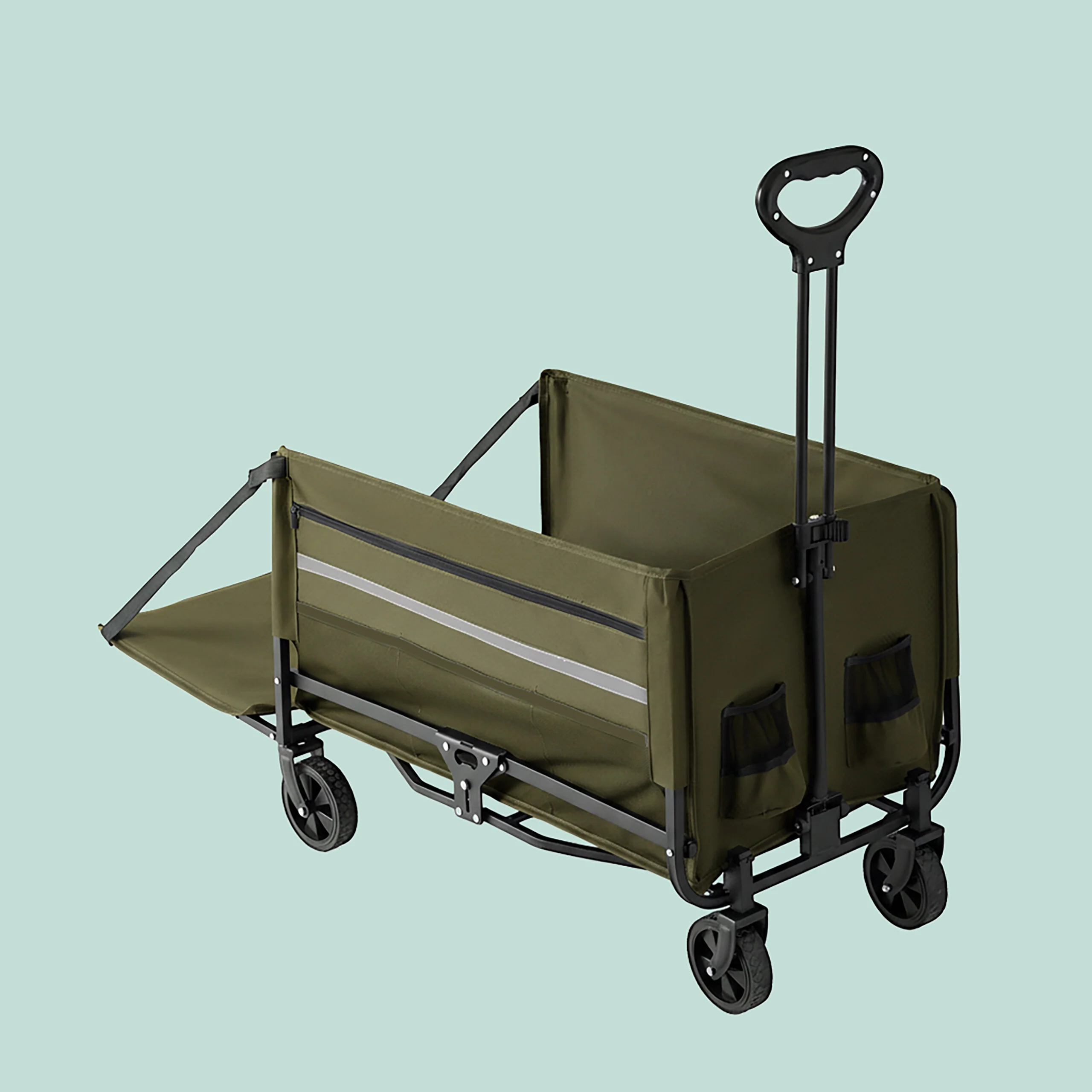 Faltbarer Bollerwagen mit Heckklappe - Image 11