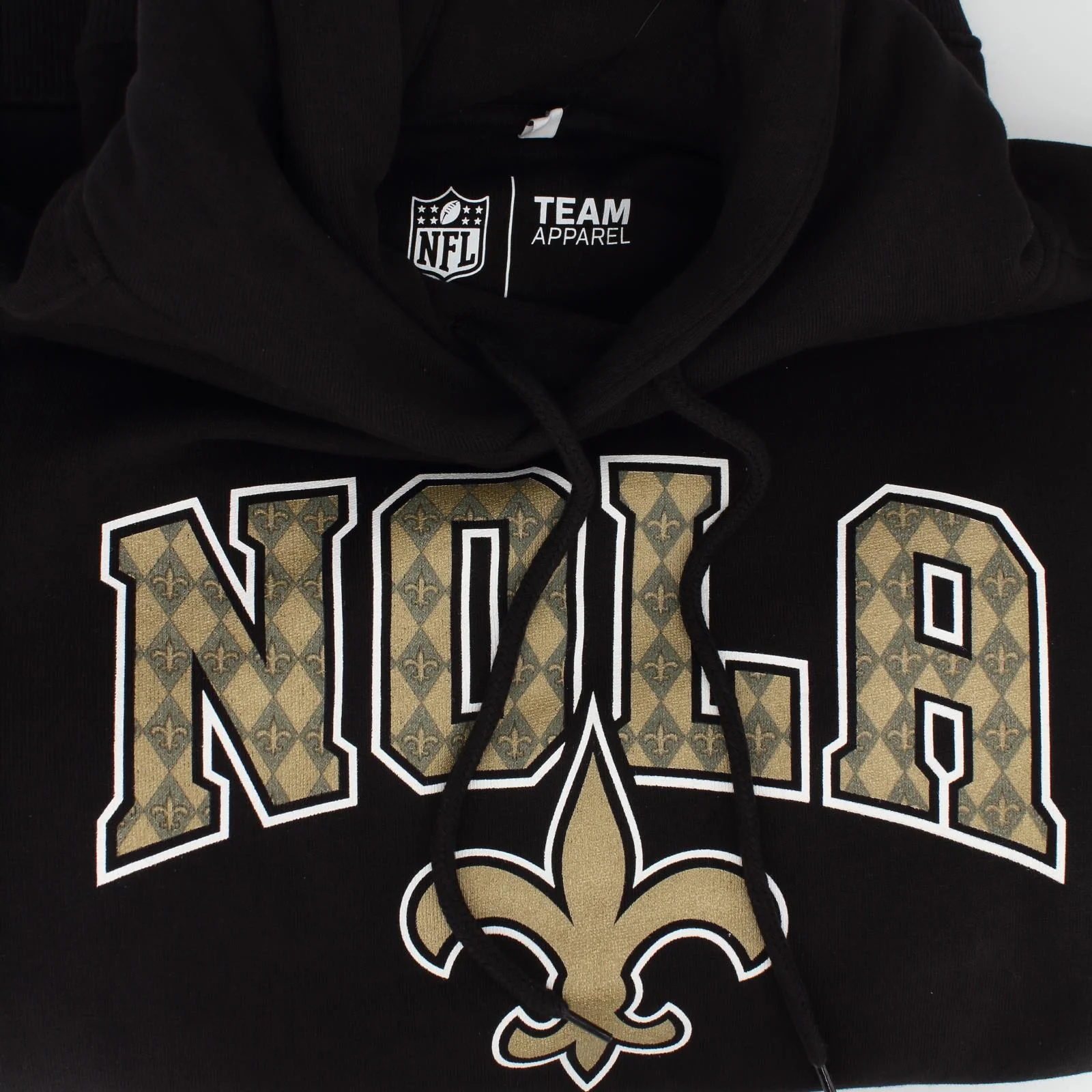 Fanatics NFL Football New Orleans Saints Herren Kapuzenpullover Hoodie 1979MBLK - Image 3