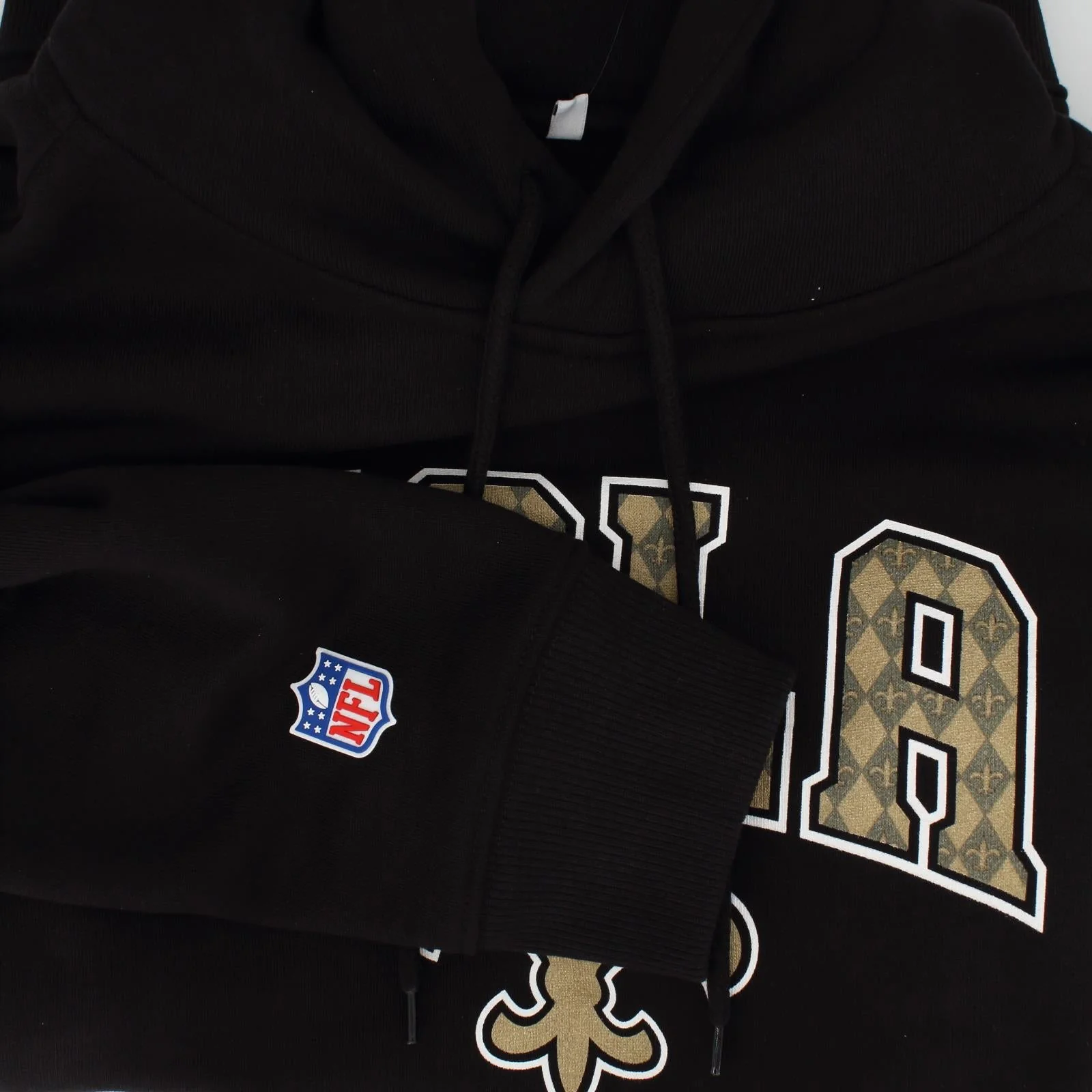 Fanatics NFL Football New Orleans Saints Herren Kapuzenpullover Hoodie 1979MBLK - Image 4