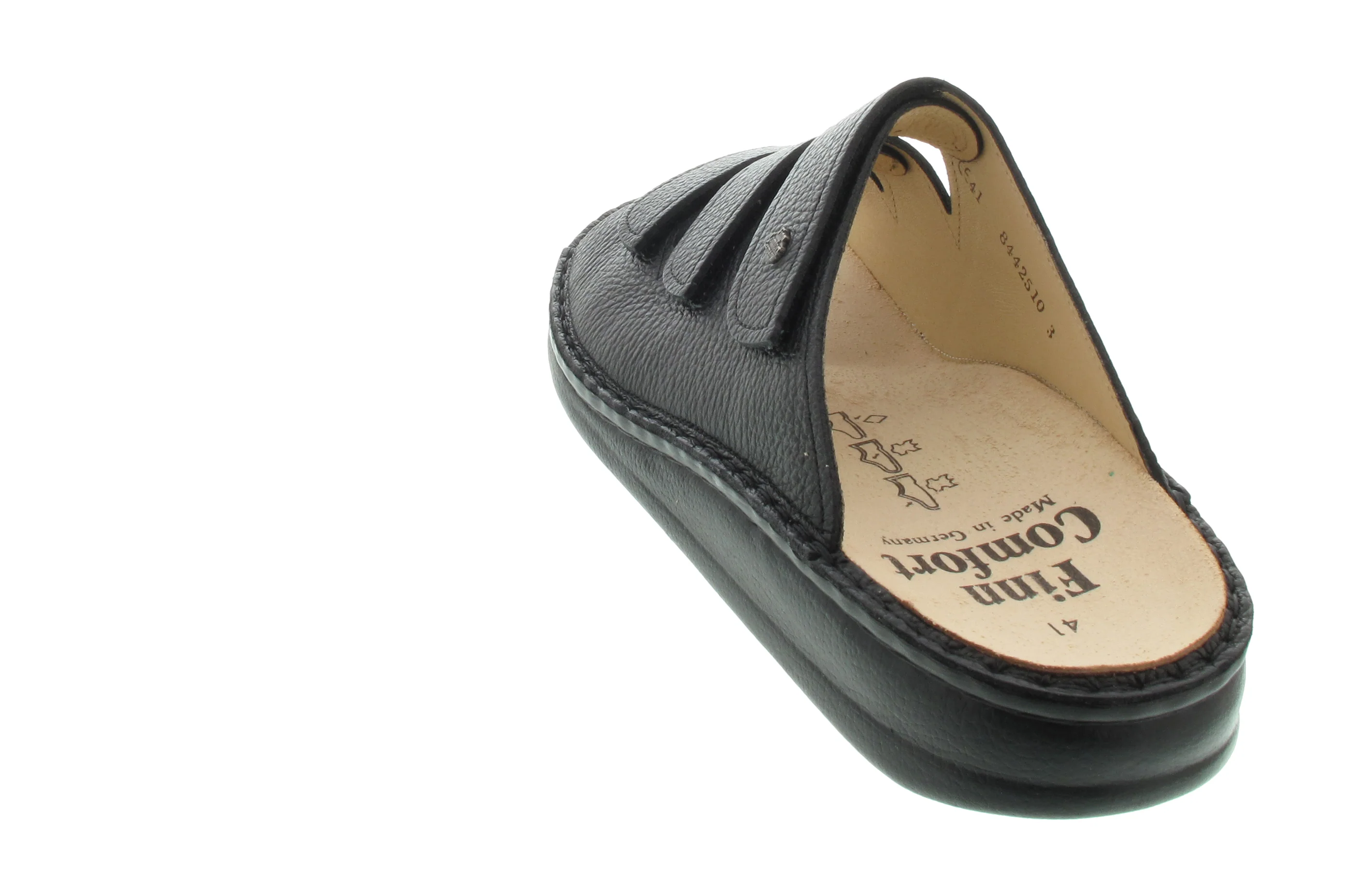 Finn Comfort Korfu Herren Pantolette schwarz - Image 14