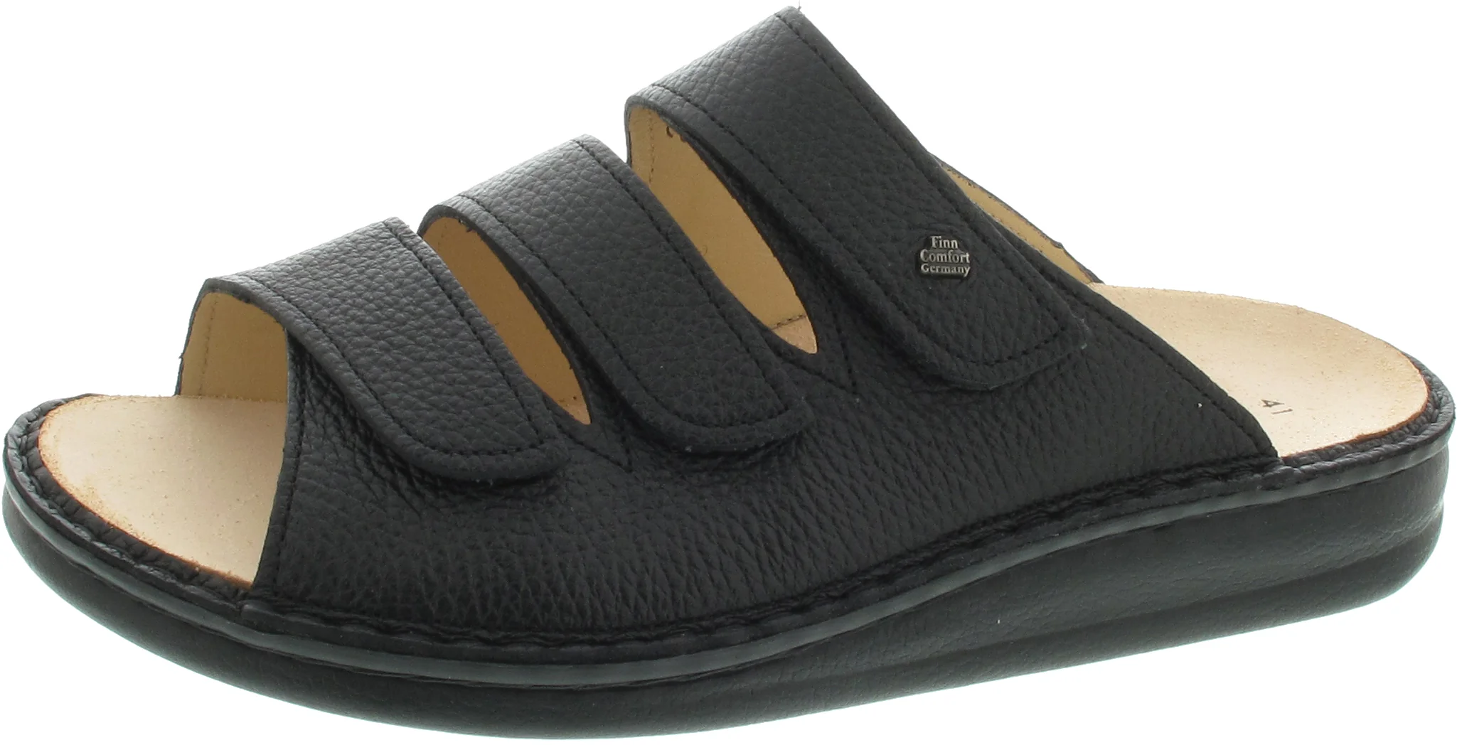 Finn Comfort Korfu Herren Pantolette schwarz - Image 7