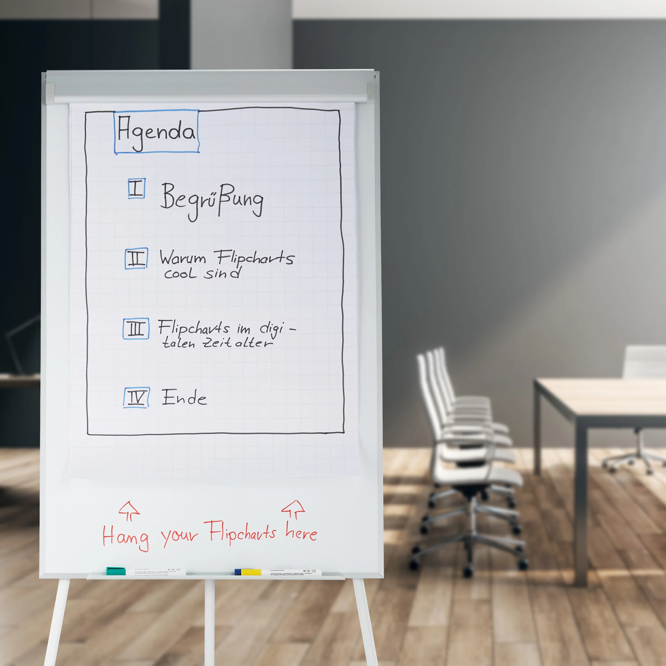 Flipchart Whiteboard - Image 5