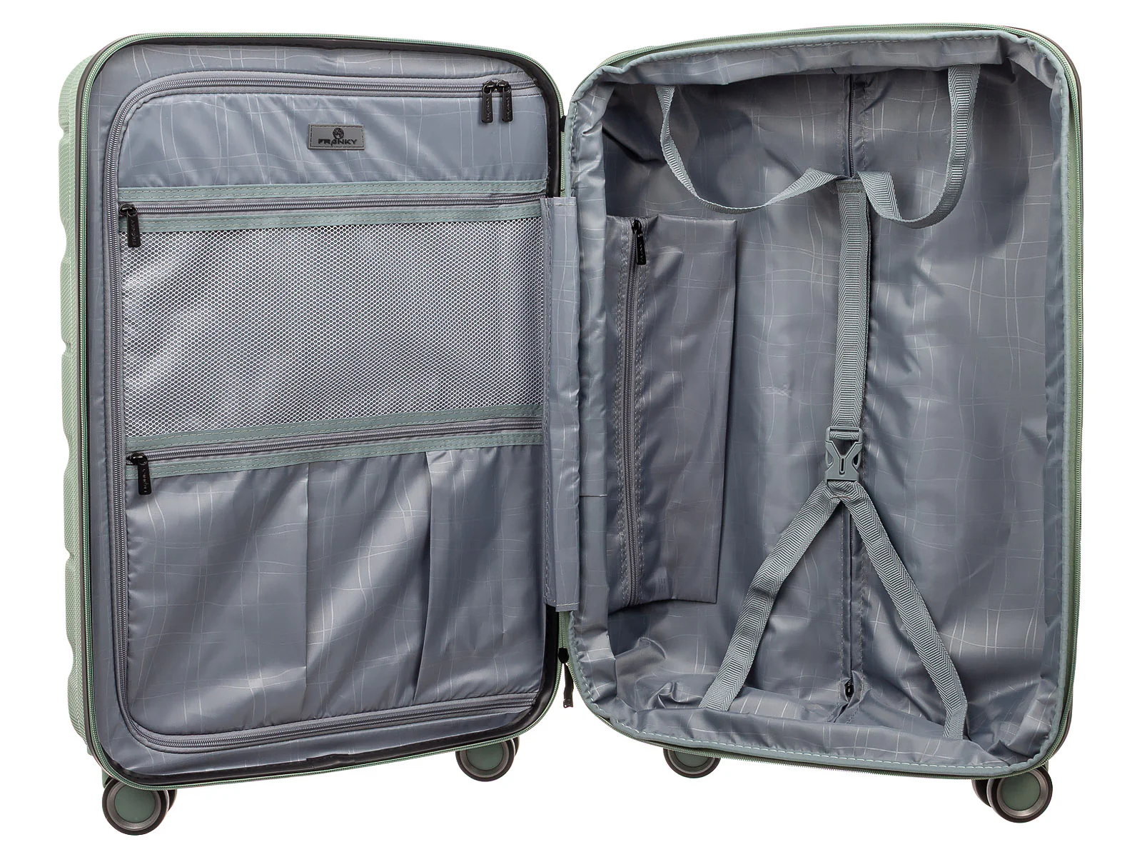 Franky ABS13 66er Trolley Dehnfalte Hartschale shiny rose - Image 65