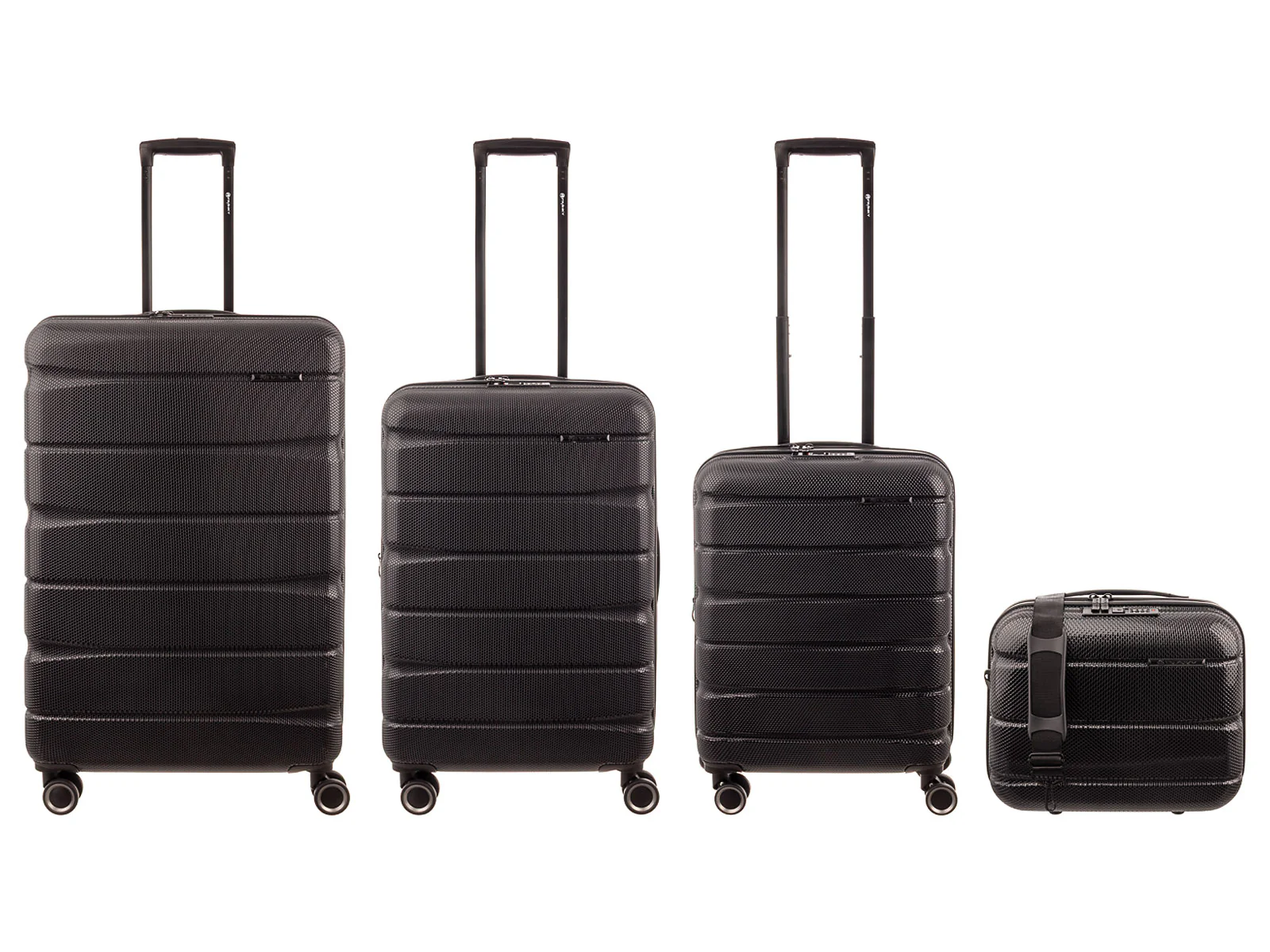 Franky ABS13 76/66/55er + BC Trolley 4er SET Dehnfalte Hartschale bluestone - Image 8