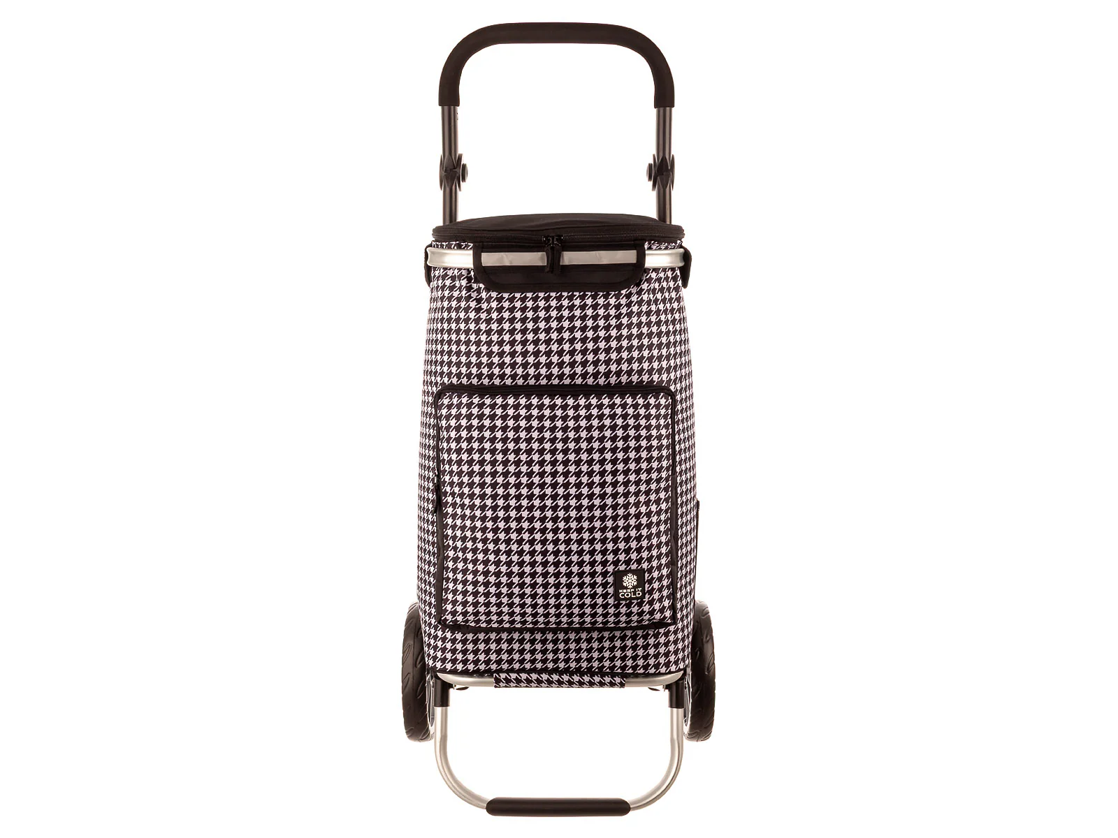 Franky Einkaufroller ER10 Einkaufstrolley mit separater Kühltasche multicolor check - Image 12