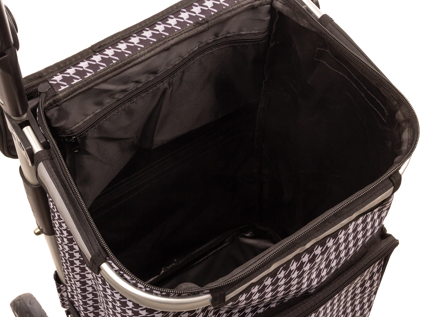Franky Einkaufroller ER10 Einkaufstrolley mit separater Kühltasche multicolor check - Image 19