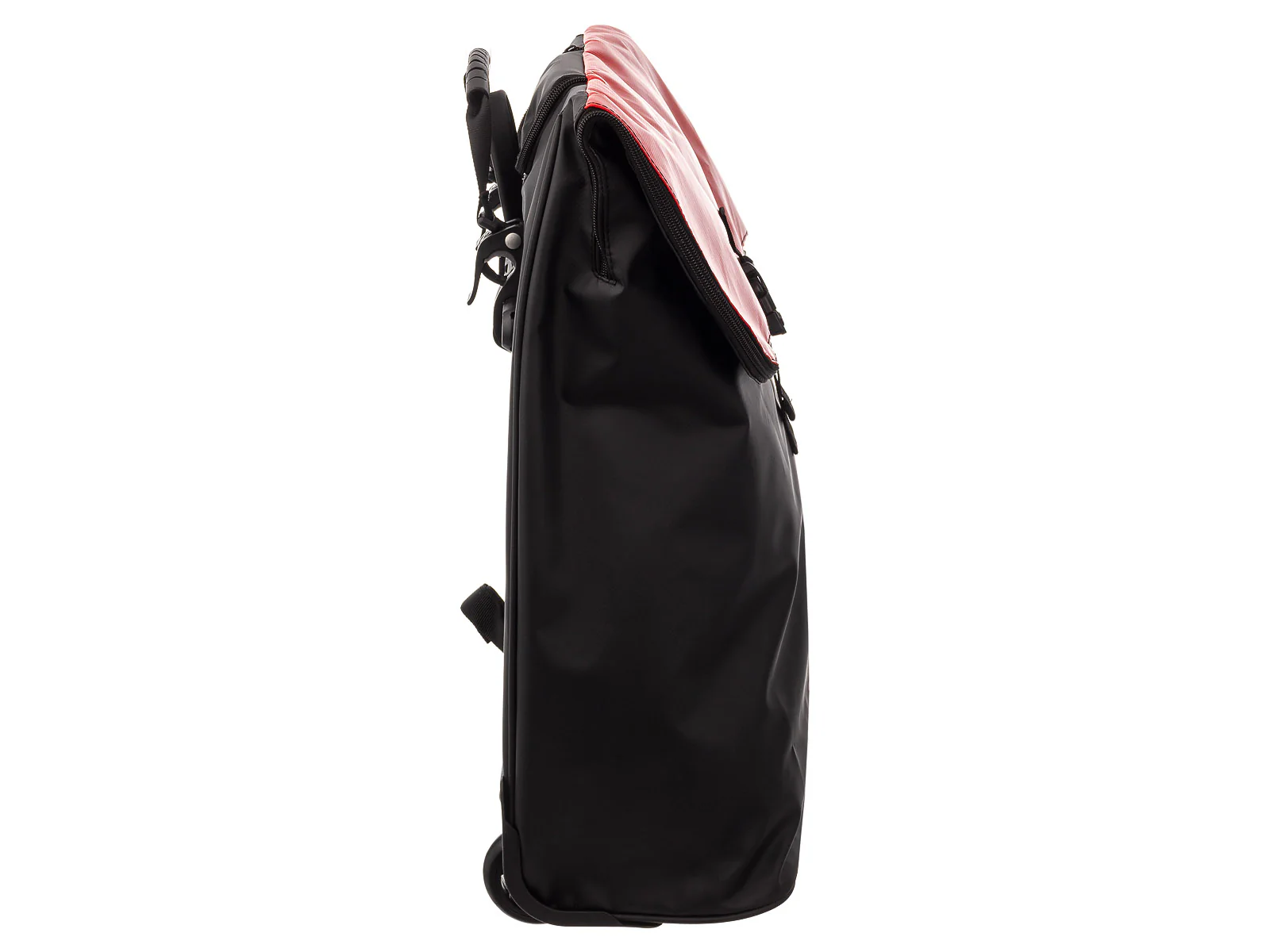 Franky ER09T Einkaufsroller Einkaufstrolley Fahrradtasche Klicksystem schwarz/rot - Image 6