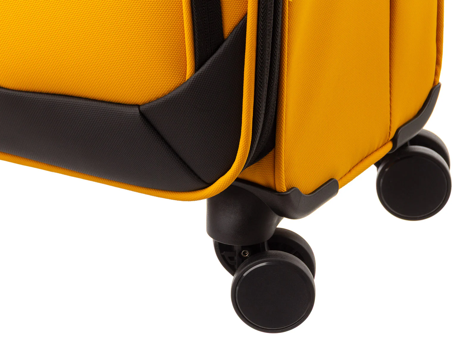 Franky Koffer Gr. S Reisegepäck T27-B Spinner 55er mit Dehnfalte darkyellow/black - Image 12