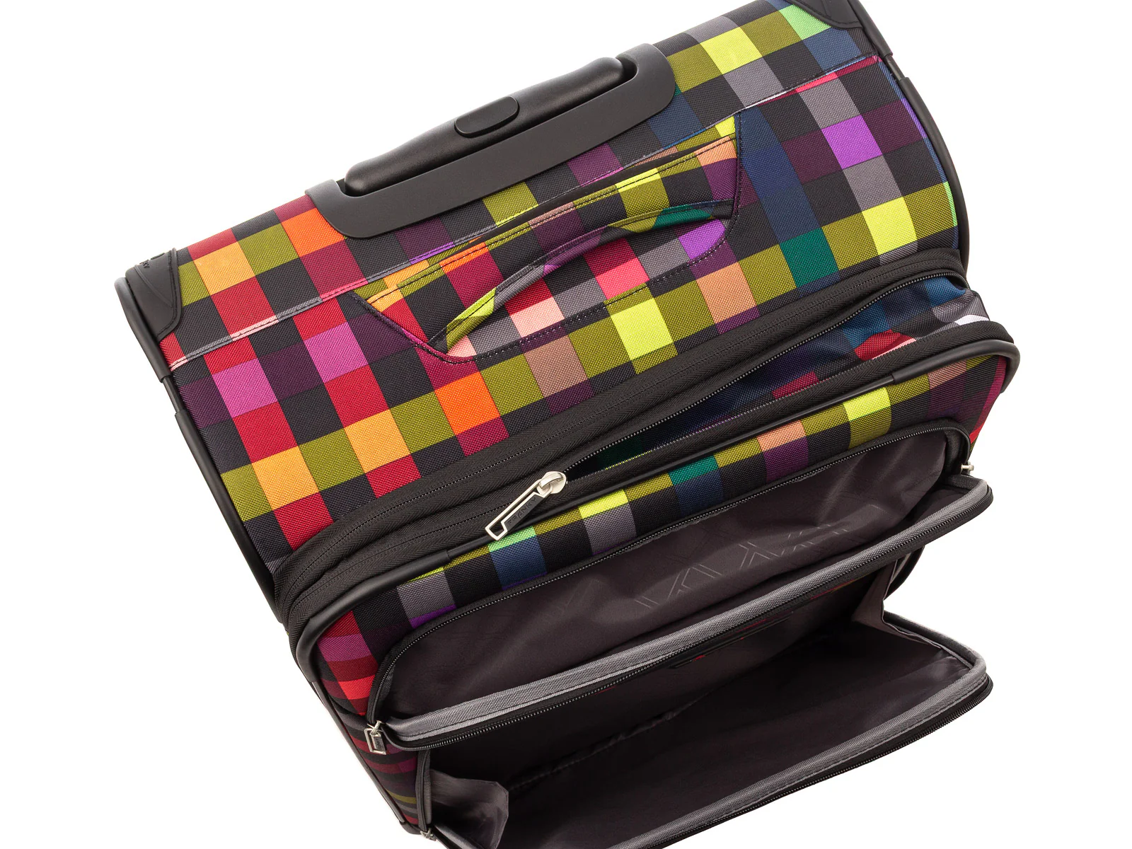 Franky Koffer Reisegepäck Spinner Gr. L T1S-DR ca. 79 cm multicolor check - Image 20