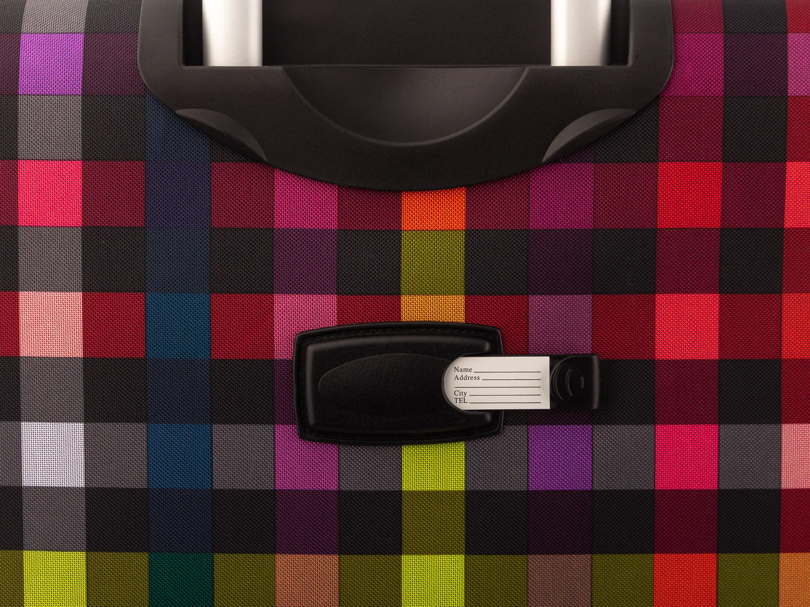 Franky Koffer Reisegepäck Spinner Gr. L T1S-DR ca. 79 cm multicolor check - Image 21