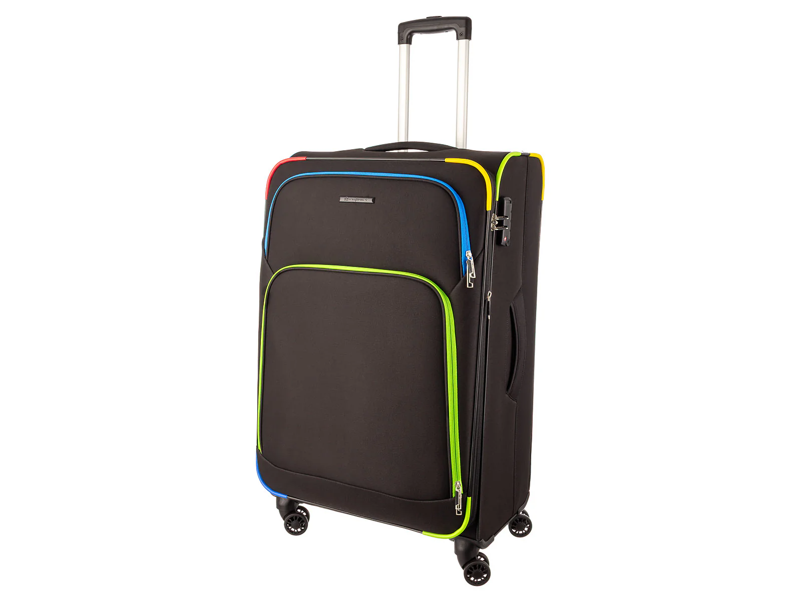 Franky Koffer Reisegepäck Spinner Gr. L T1S-DR ca. 79 cm multicolor check - Image 23