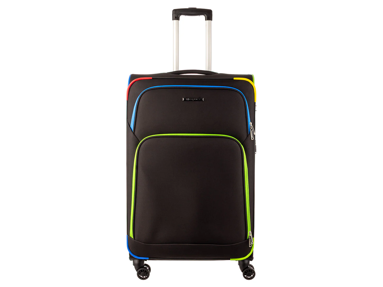 Franky Koffer Reisegepäck Spinner Gr. L T1S-DR ca. 79 cm multicolor check - Image 3