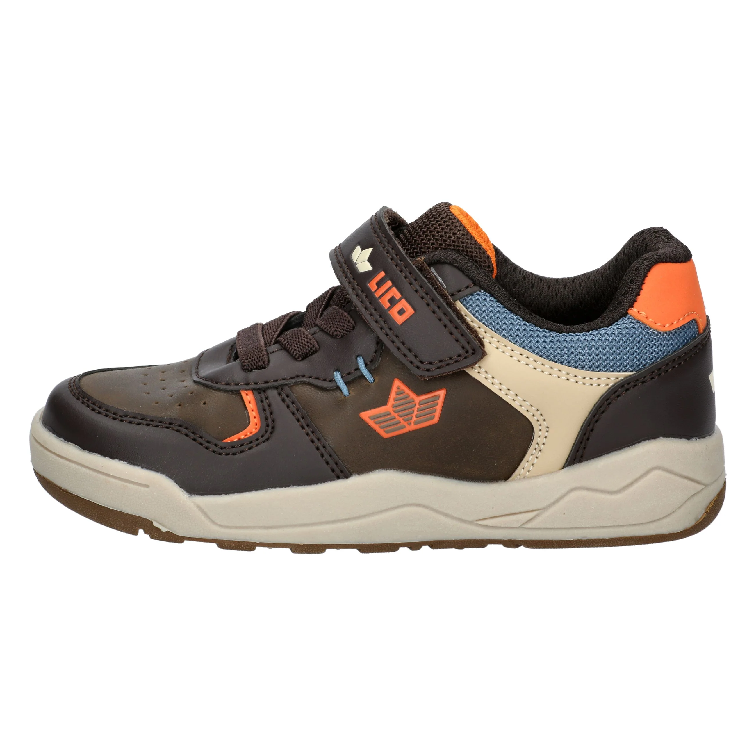 Freizeitschuh Jungen Klettverschluss braun LICO Moray VS - Image 76