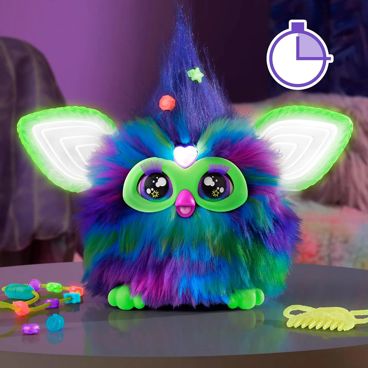 Hasbro FUR FURBY AURORA FURBEALIS Spielfigur, leuchtet im Dunkeln - Image 2