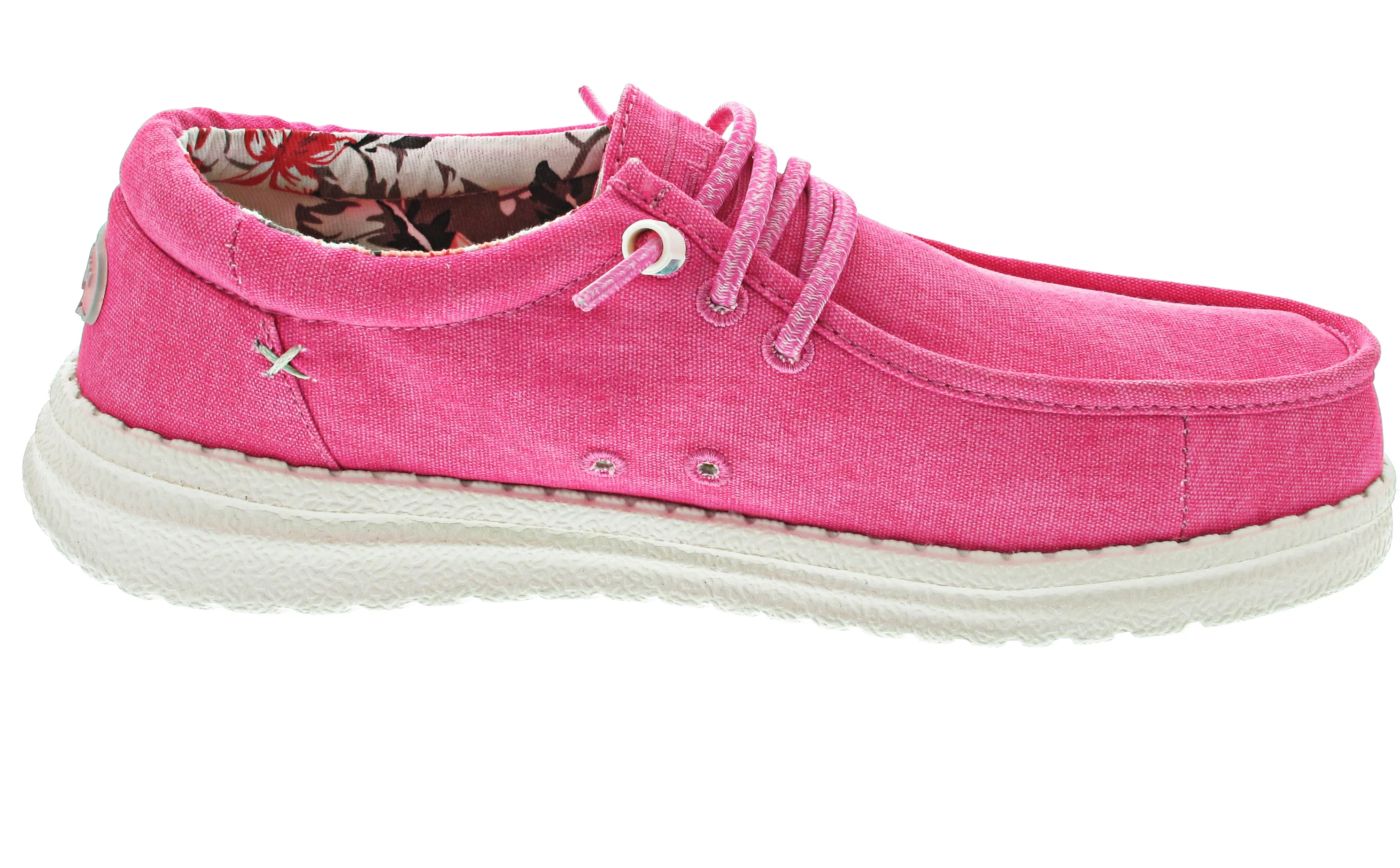 Fusion Emma sportlicher Schnürer Rosa - Image 3