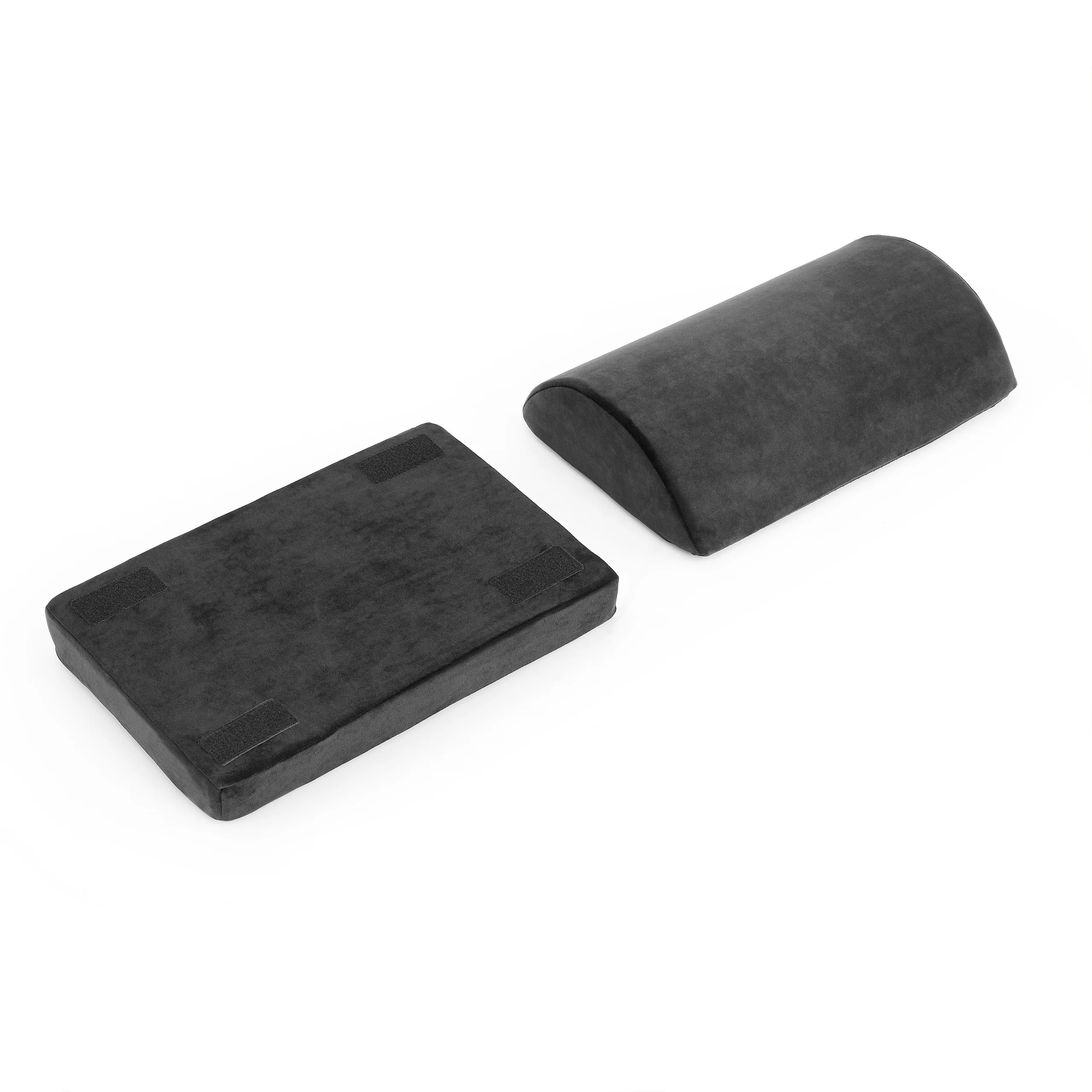 Fußstütze / Fußablage Podi Velvet 1 mit Schaumstoffkern / Samt schwarz hjh OFFICE - Image 3