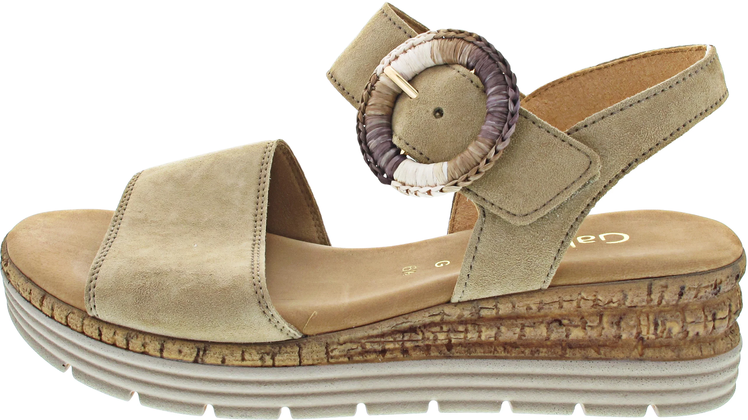 Gabor Comfort Sandalette Beige - Image 3