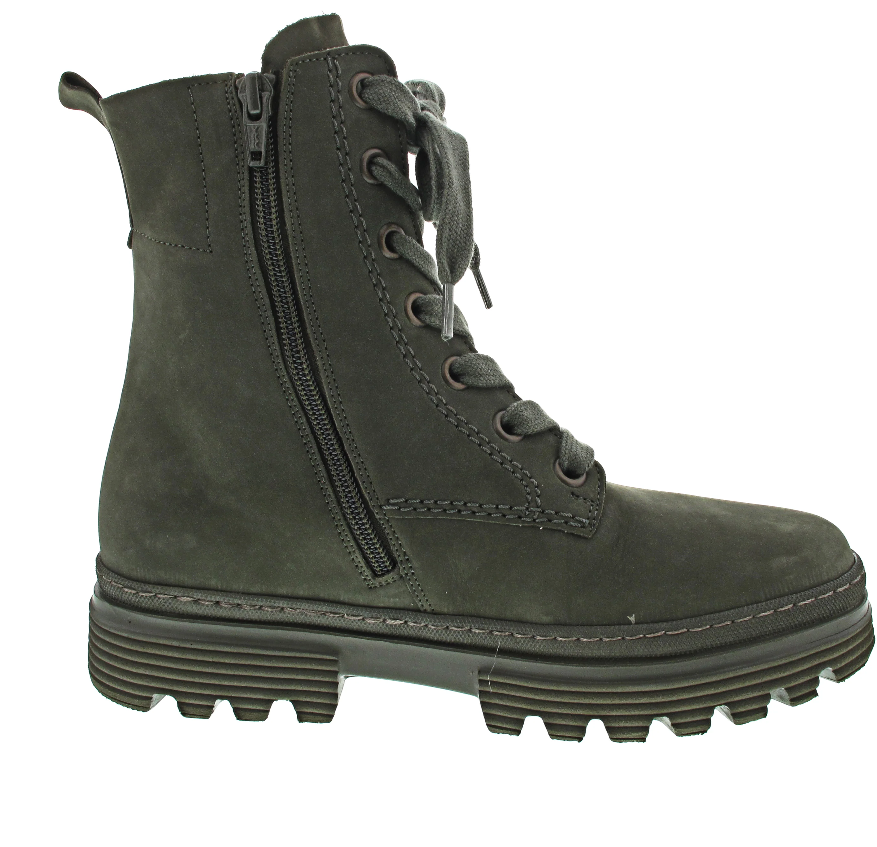 Gabor Comfort Schnürstiefel Grün - Image 3