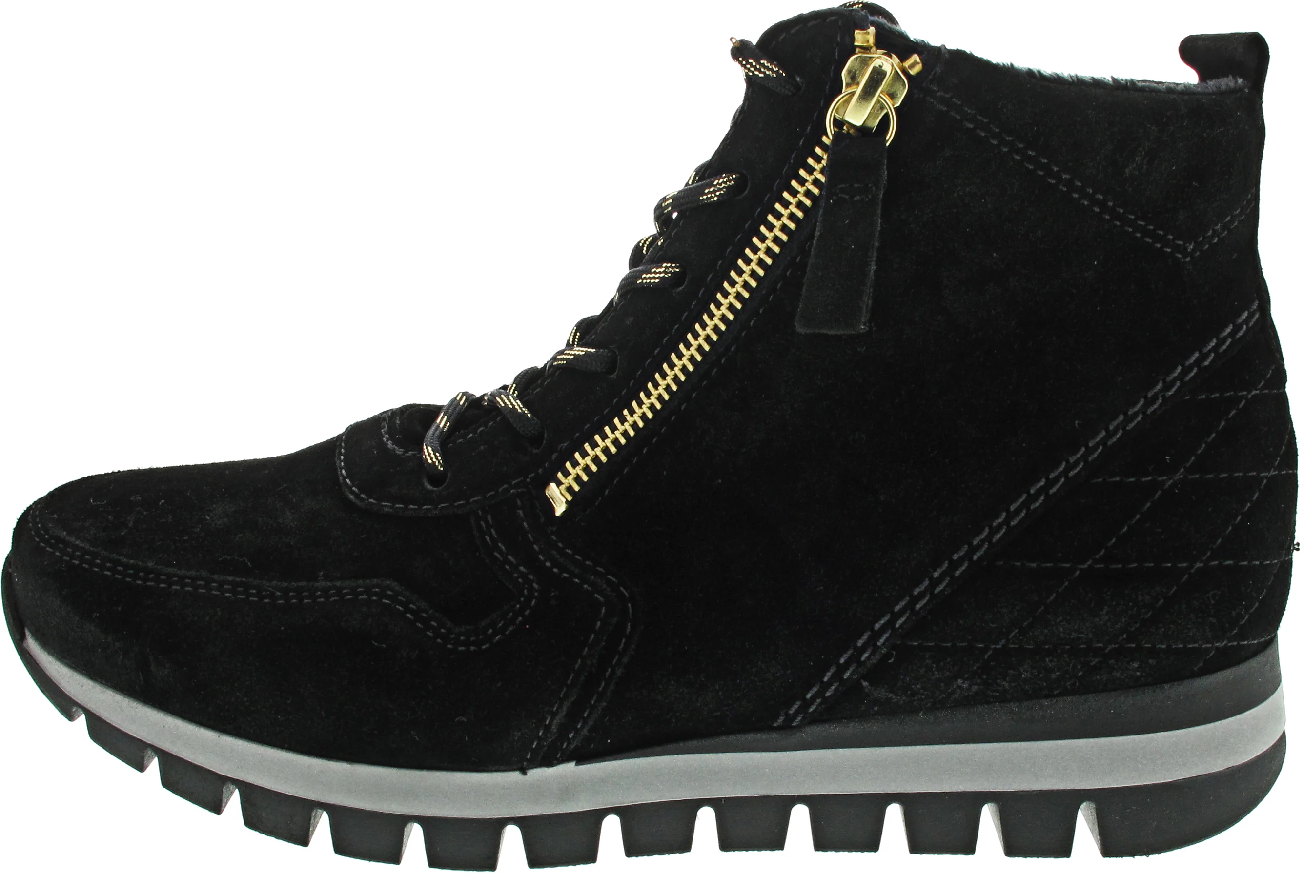 Gabor Comfort Schnürstiefel Schwarz - Image 2