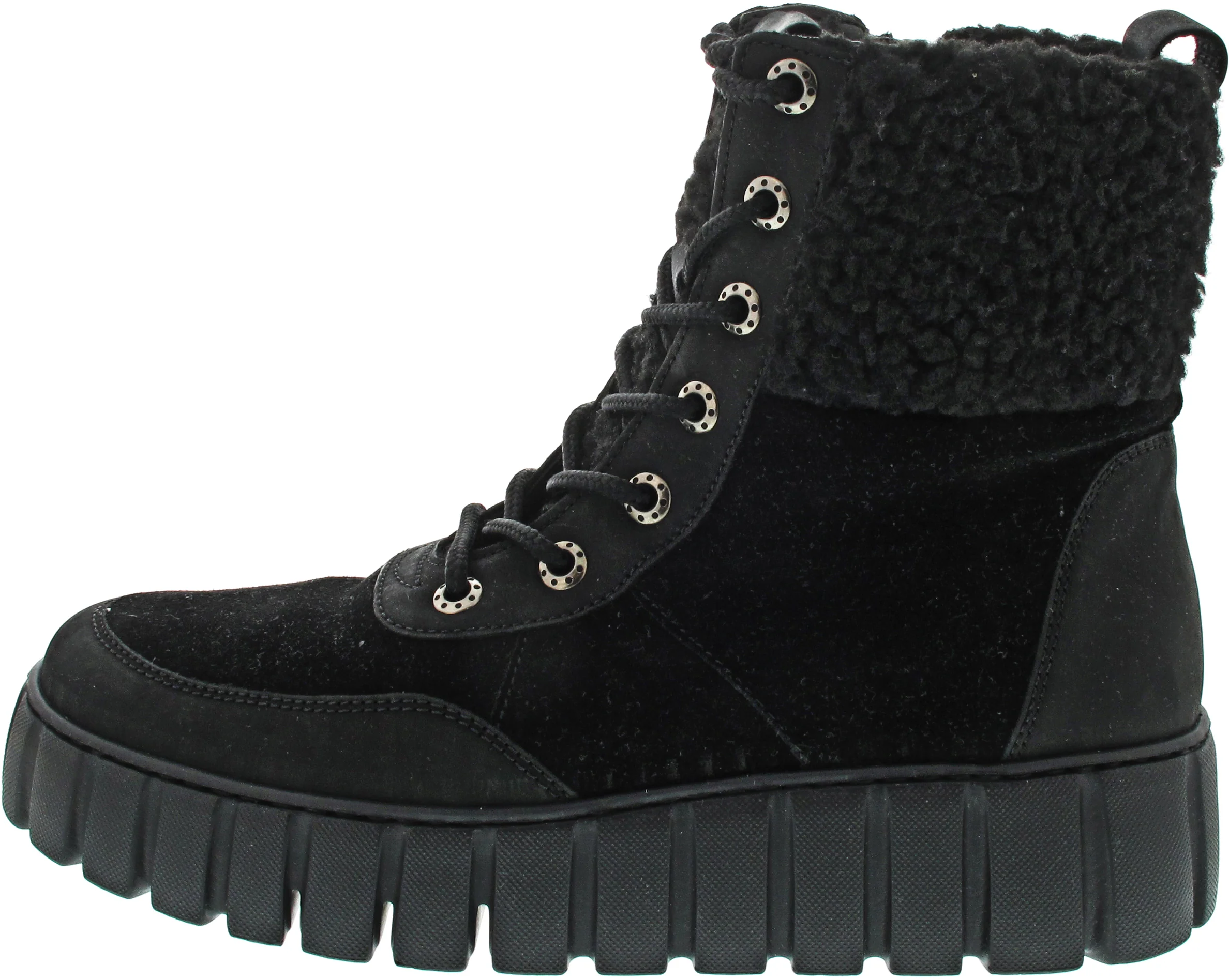 Gabor Comfort Schnürstiefel Schwarz - Image 4