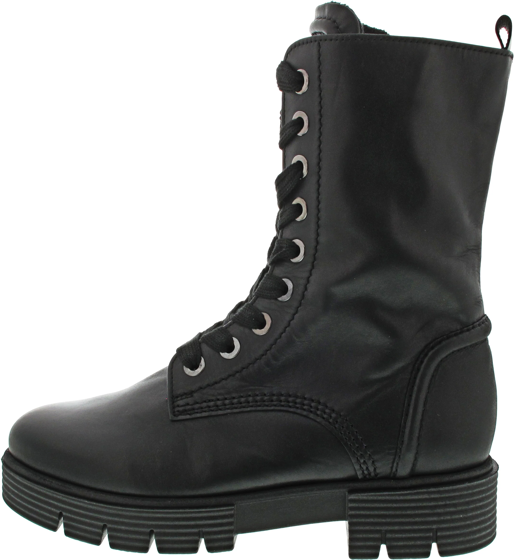 Gabor Comfort Schnürstiefel Schwarz
