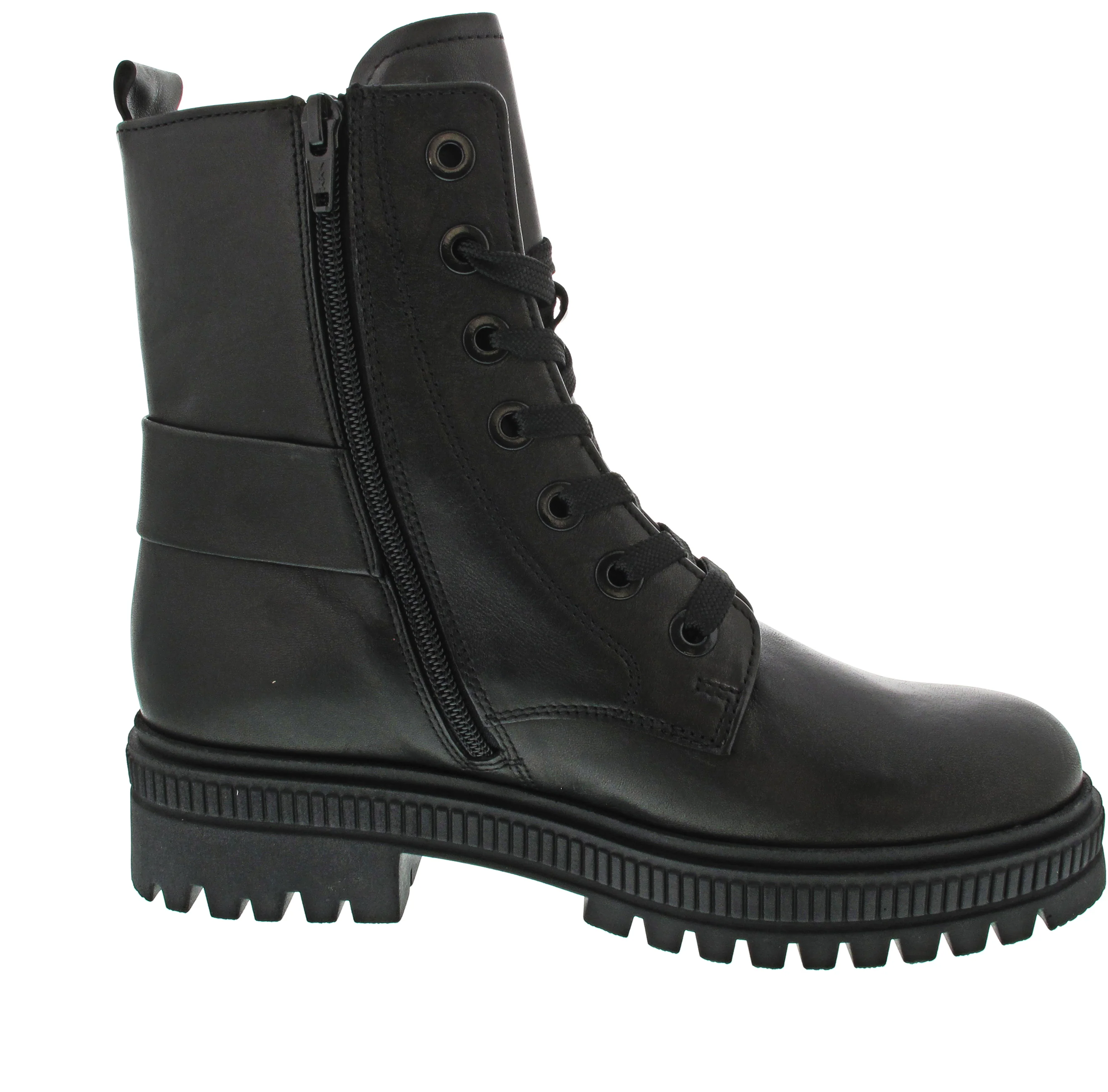 Gabor Comfort Schnürstiefel Schwarz - Image 3