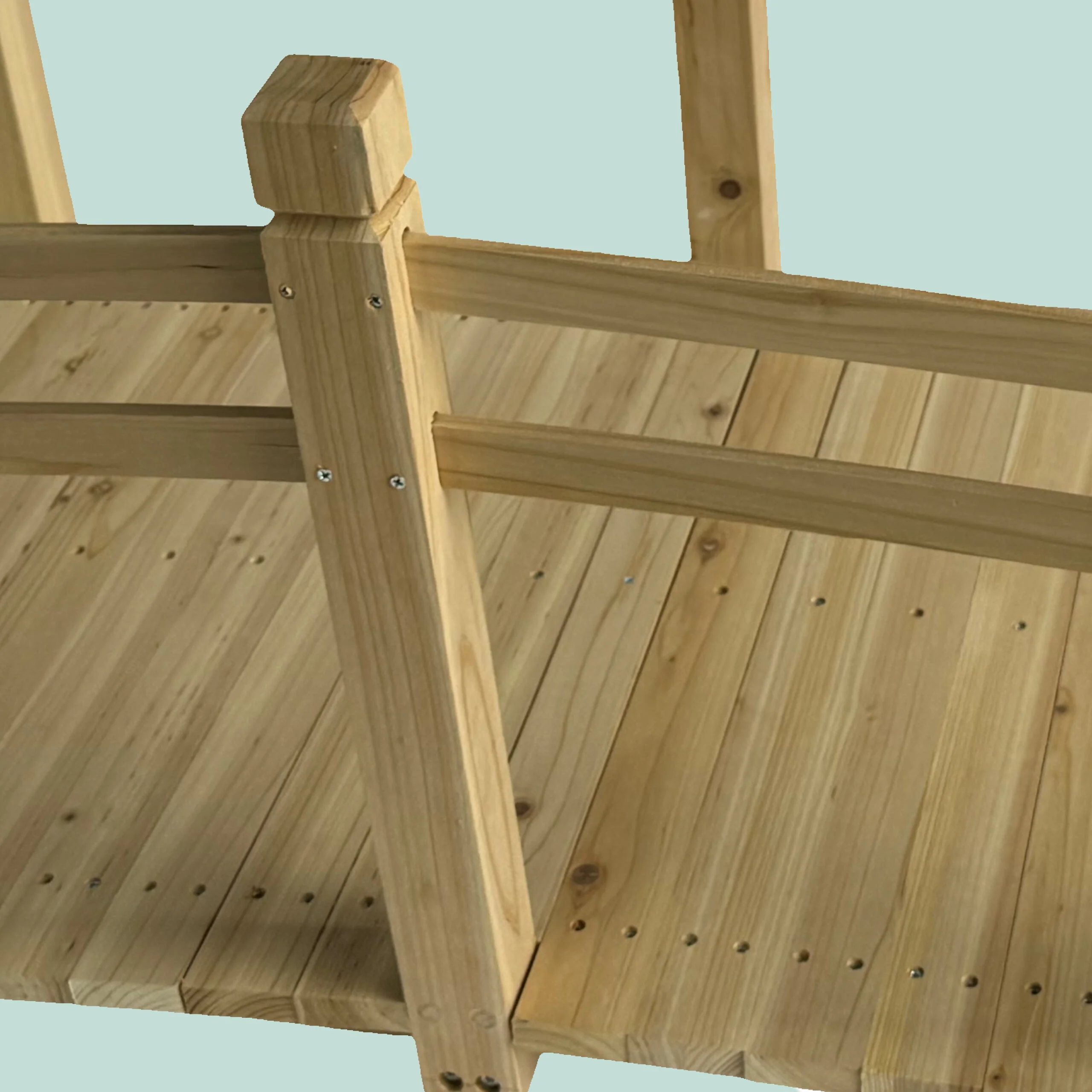 Garten Brücke Tannenholz 200 kg - Image 11