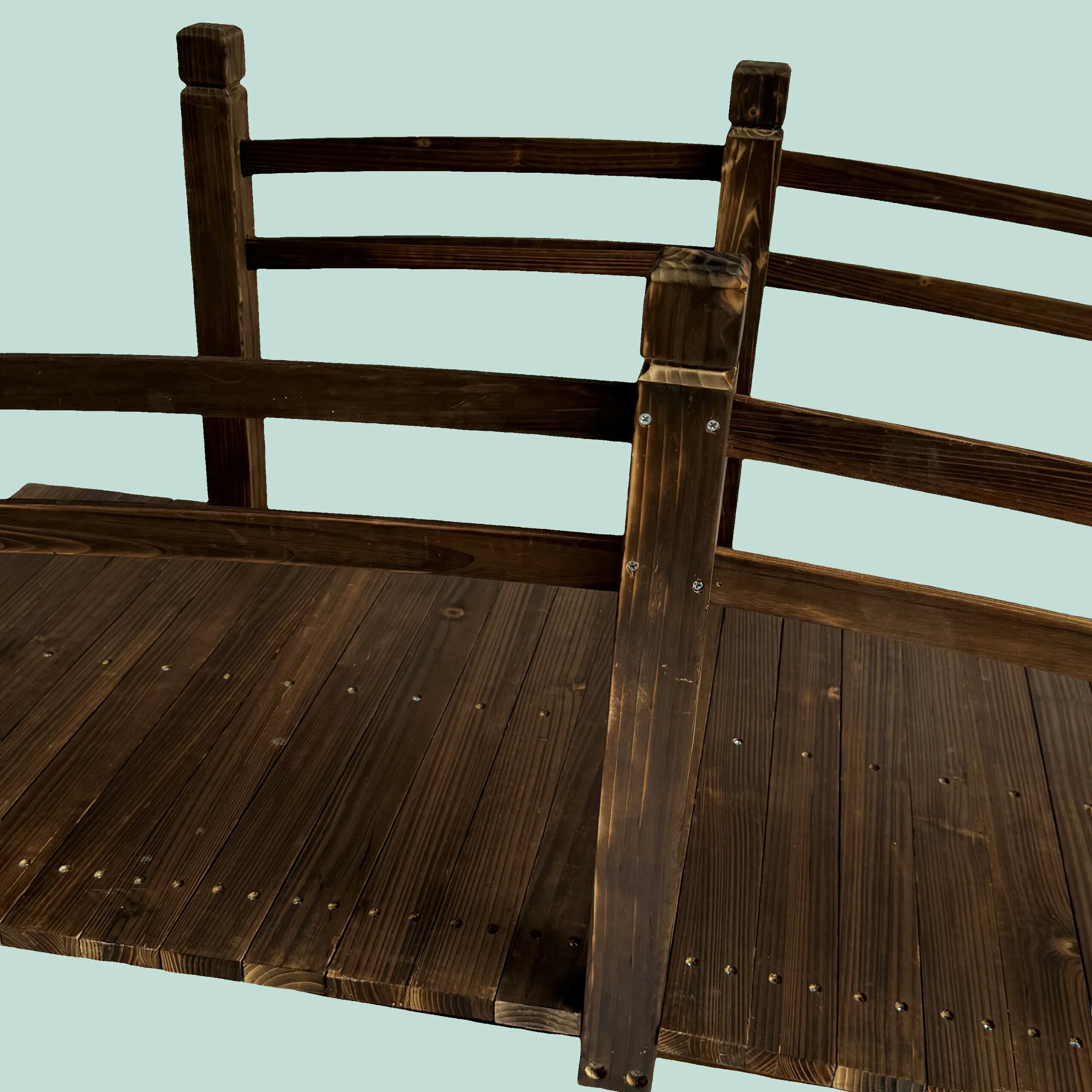 Garten Brücke Tannenholz 200 kg - Image 6