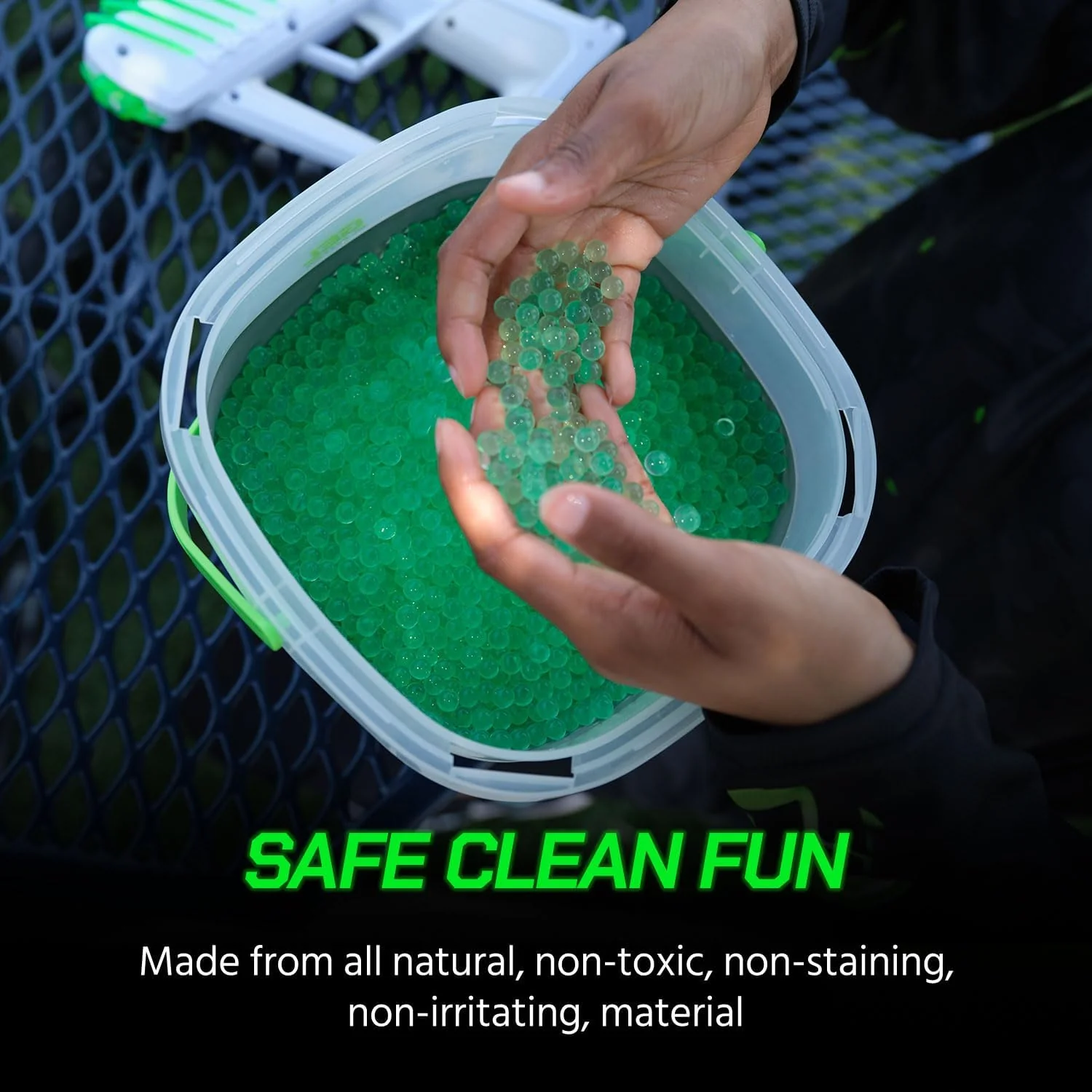 Gellets Gel Blaster Munition Starfire Glow in the Dark 10K - Image 6