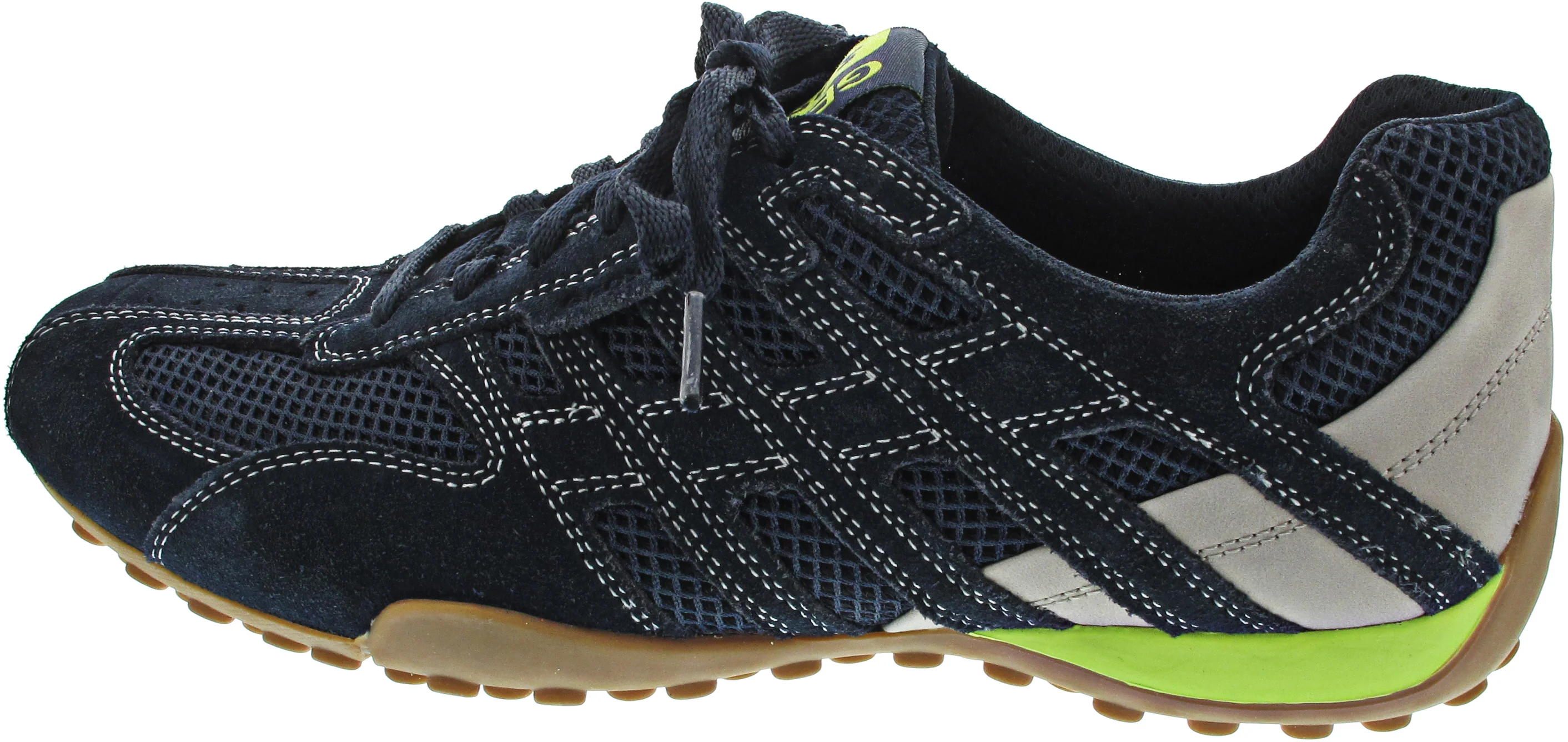 Geox Snake Original sportlicher Schnürer Blau - Image 13