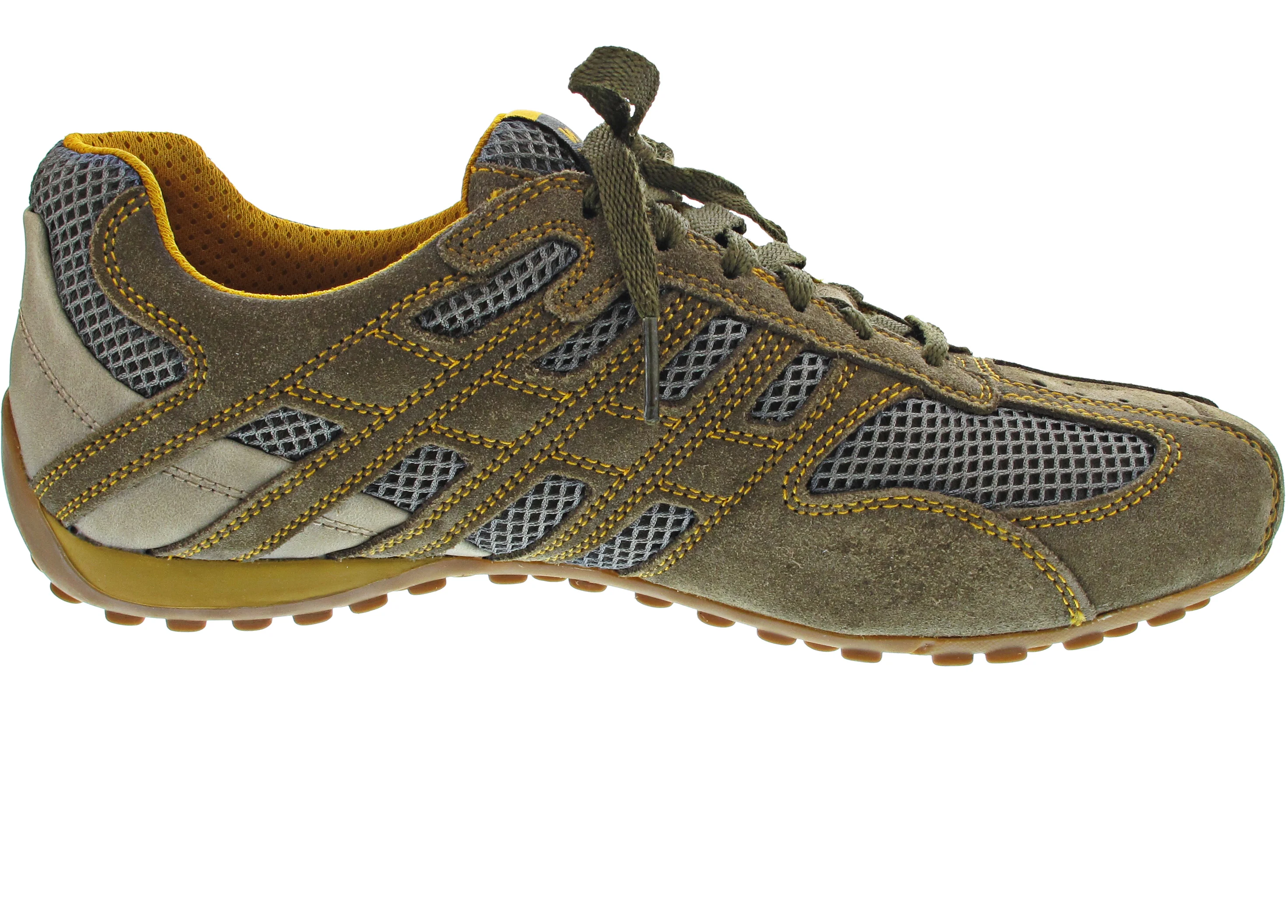 Geox Snake Original sportlicher Schnürer Braun - Image 15