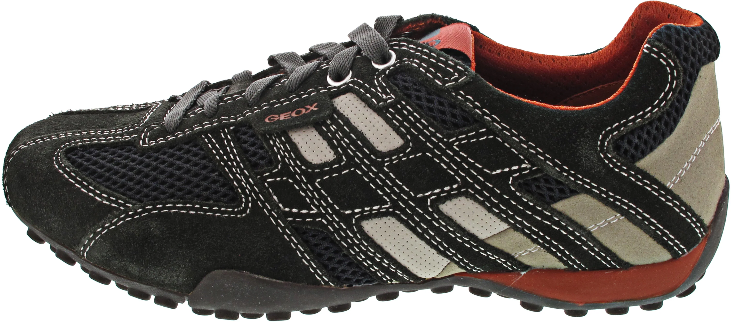 Geox Snake Sneaker low Grau