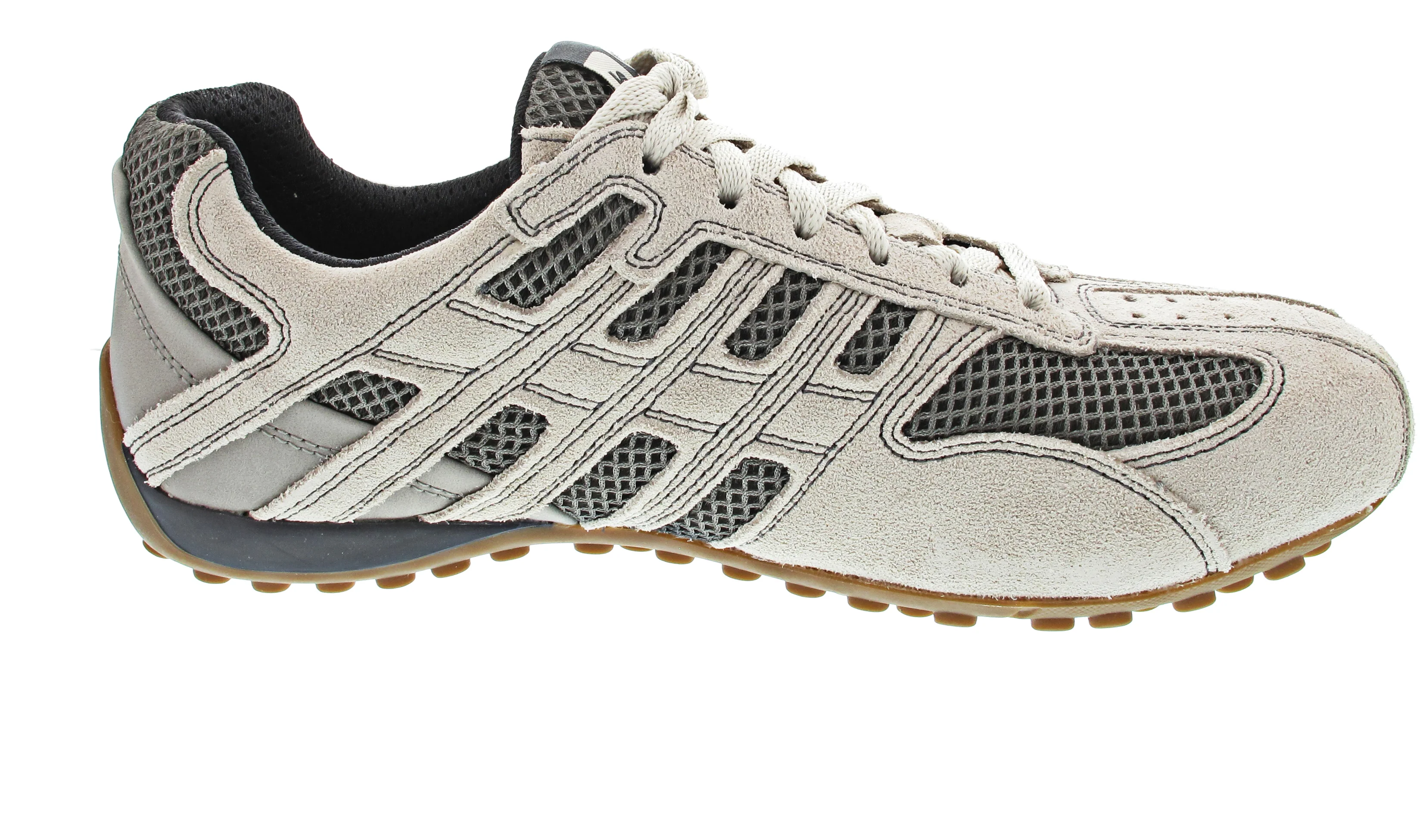 Geox Snake sportlicher Schnürer Beige - Image 3