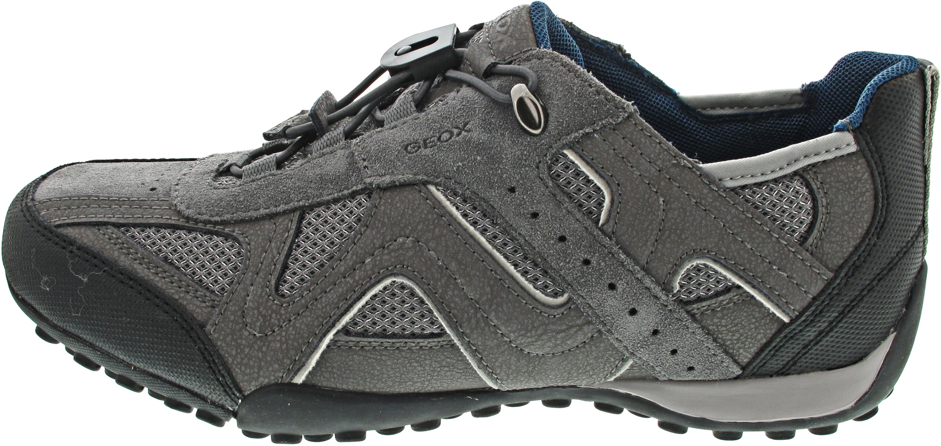 Geox Snake sportlicher Schnürer Grau - Image 6