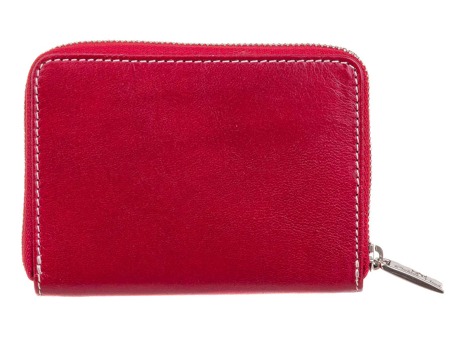 Golden Head Venezia Zipped Billfold Reißverschlussbörse Damen Rot - Image 6