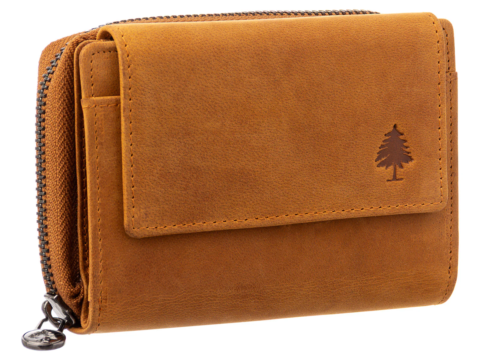 Greenwood Damen Geldbörse BAXX20 Nappa Leder mit RFID royalblue - Image 32