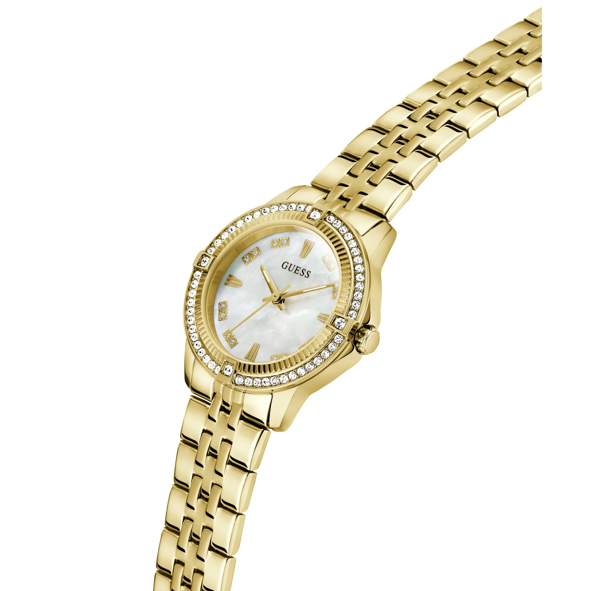 Guess Damen Uhr Armbanduhr COLETTE GW1027L2 Edelstahl gold - Image 4