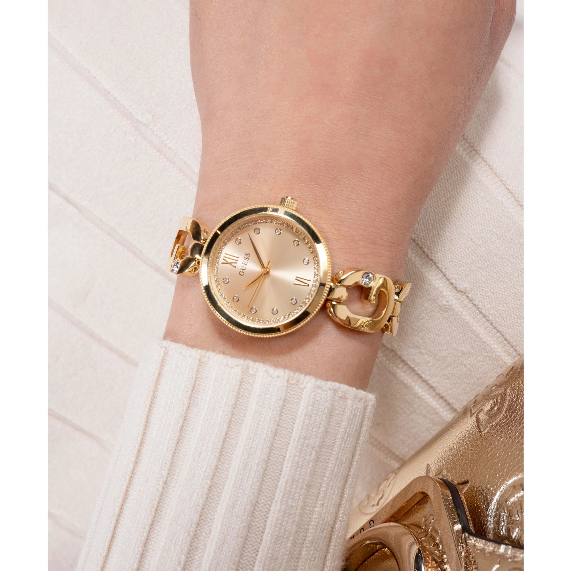 Guess Damen Uhr Armbanduhr EMPOWER GW0759L2 Edelstahl - Image 8