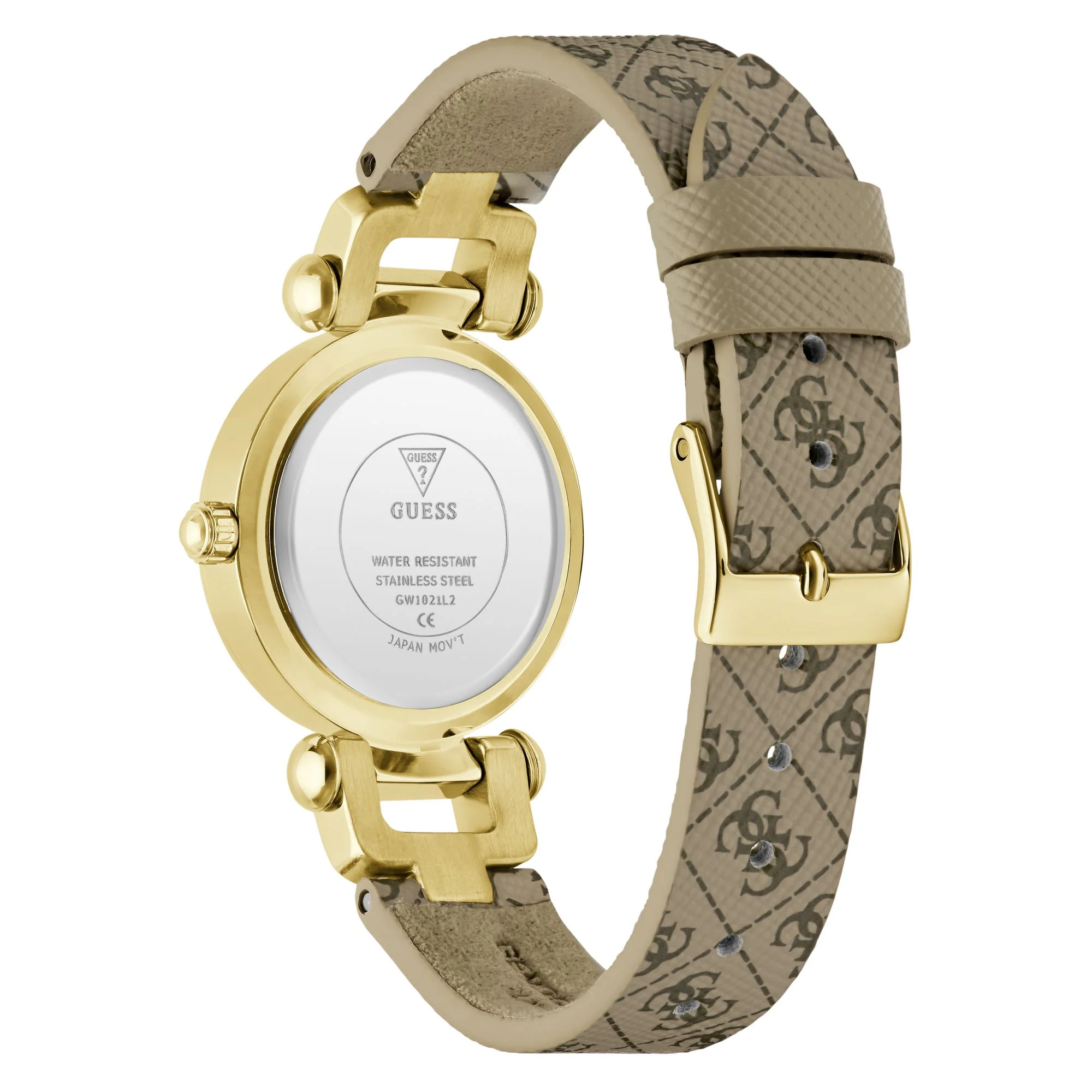 Guess Damen Uhr Armbanduhr GINGER GW1021L2 Leder - Image 5