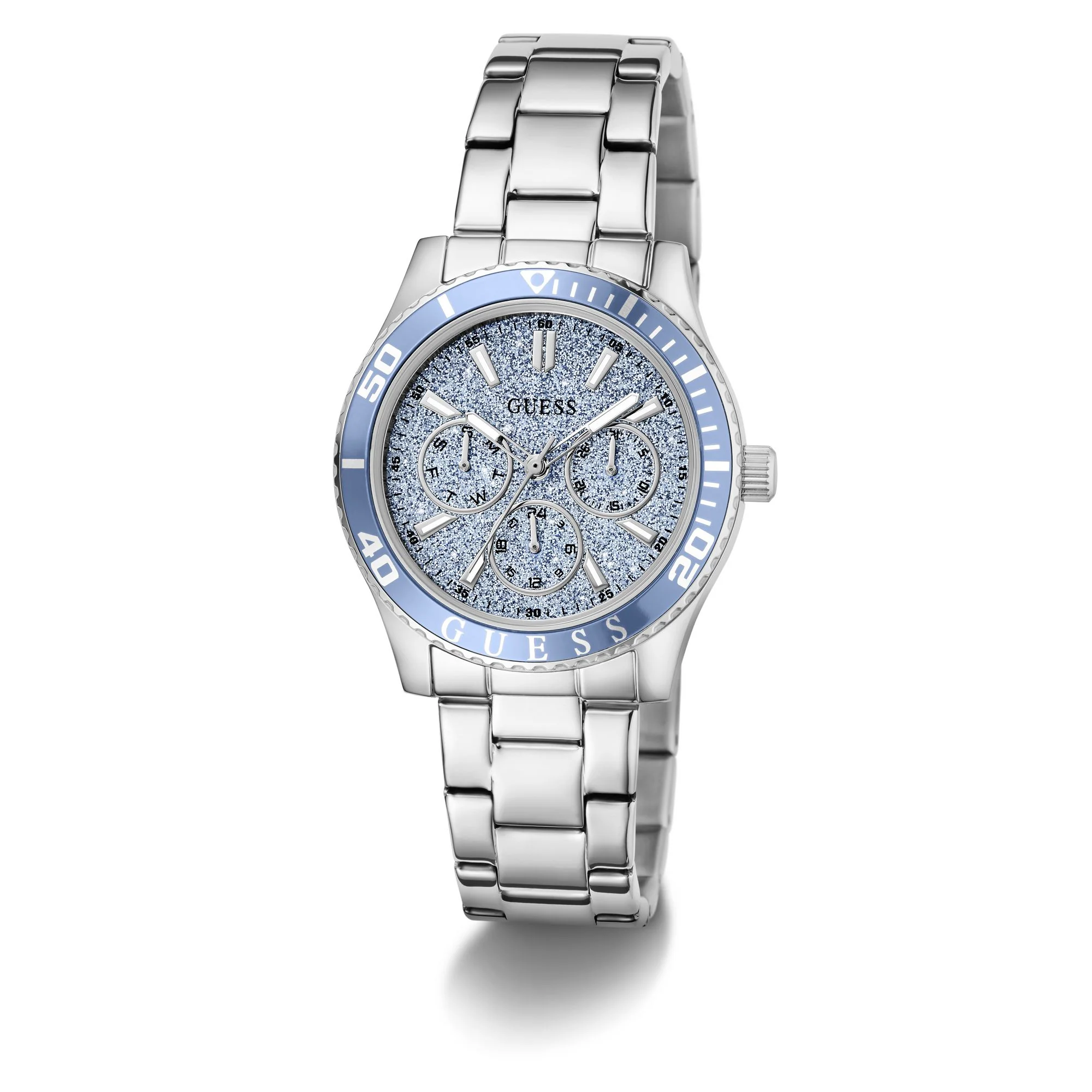 Guess Damen Uhr Armbanduhr MARIANA GW1035L1 Edelstahl silber - Image 5