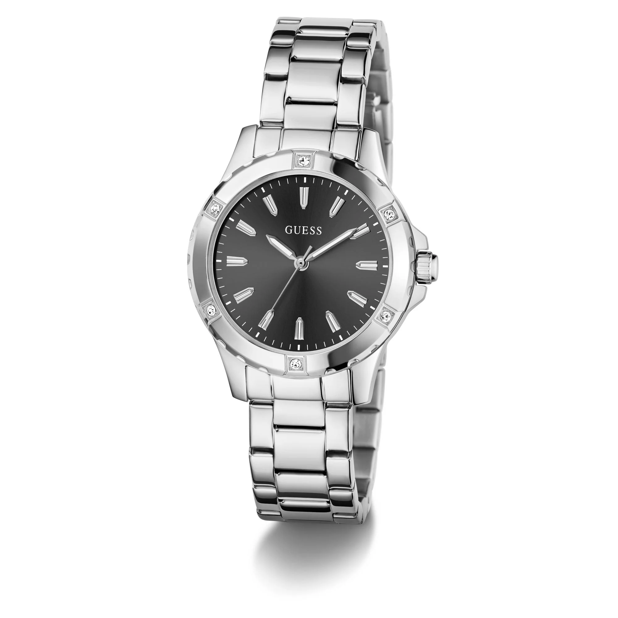 Guess Damen Uhr Armbanduhr MIST GW0948L1 Edelstahl silber - Image 5