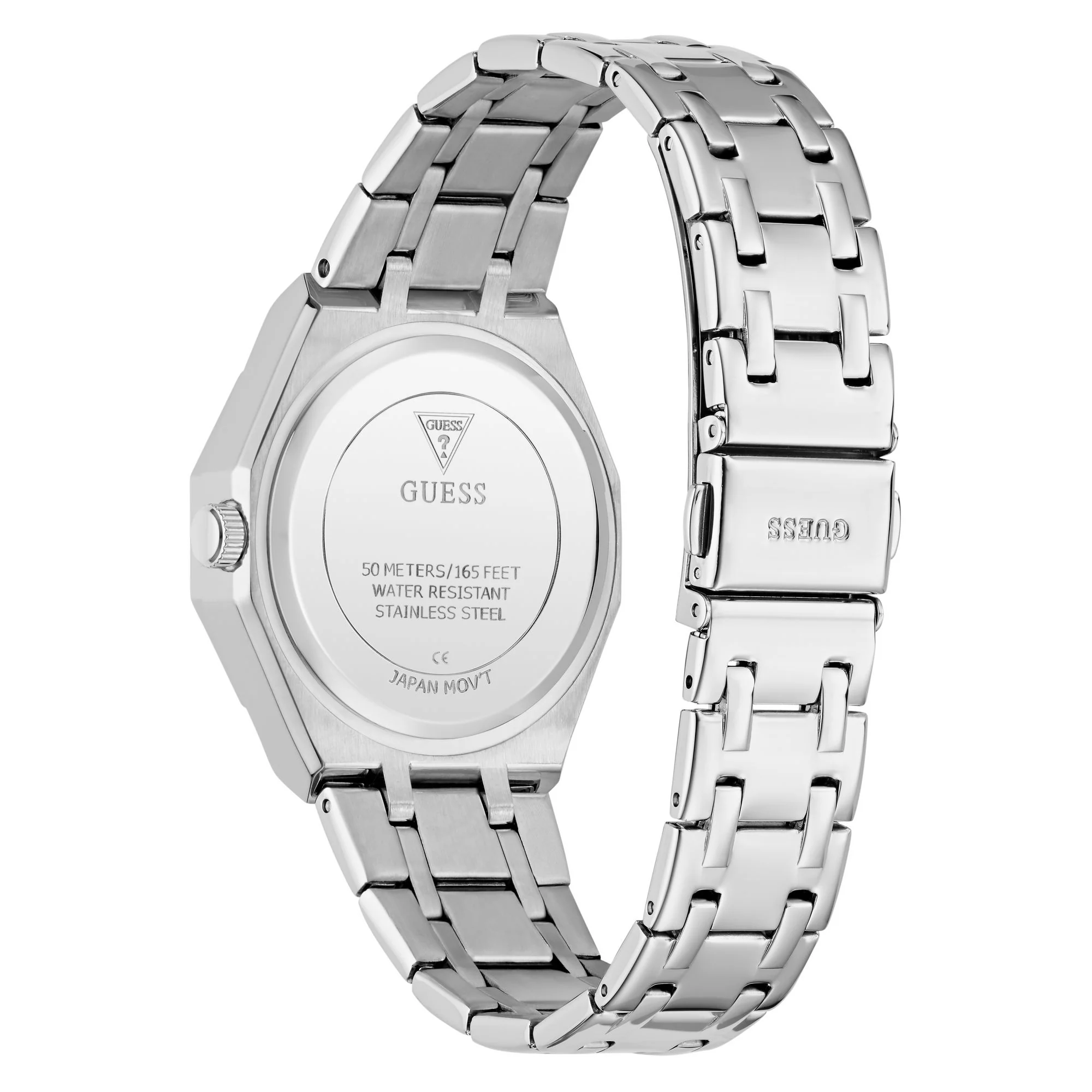 Guess Damen Uhr Armbanduhr QUINN GW1009L1 Edelstahl silber - Image 10