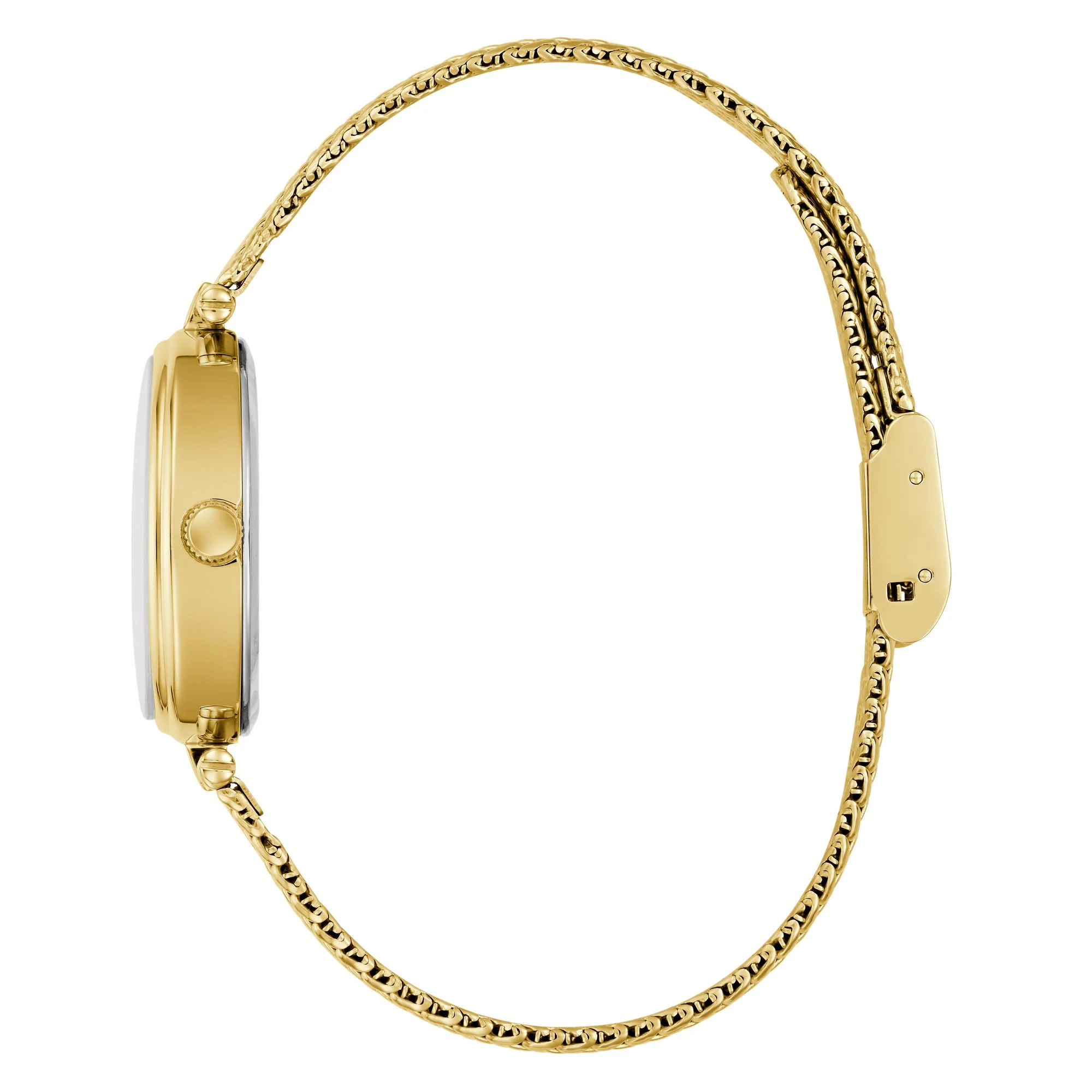Guess Damen Uhr Armbanduhr RUBY GW0935L2 Edelstahl gold - Image 3
